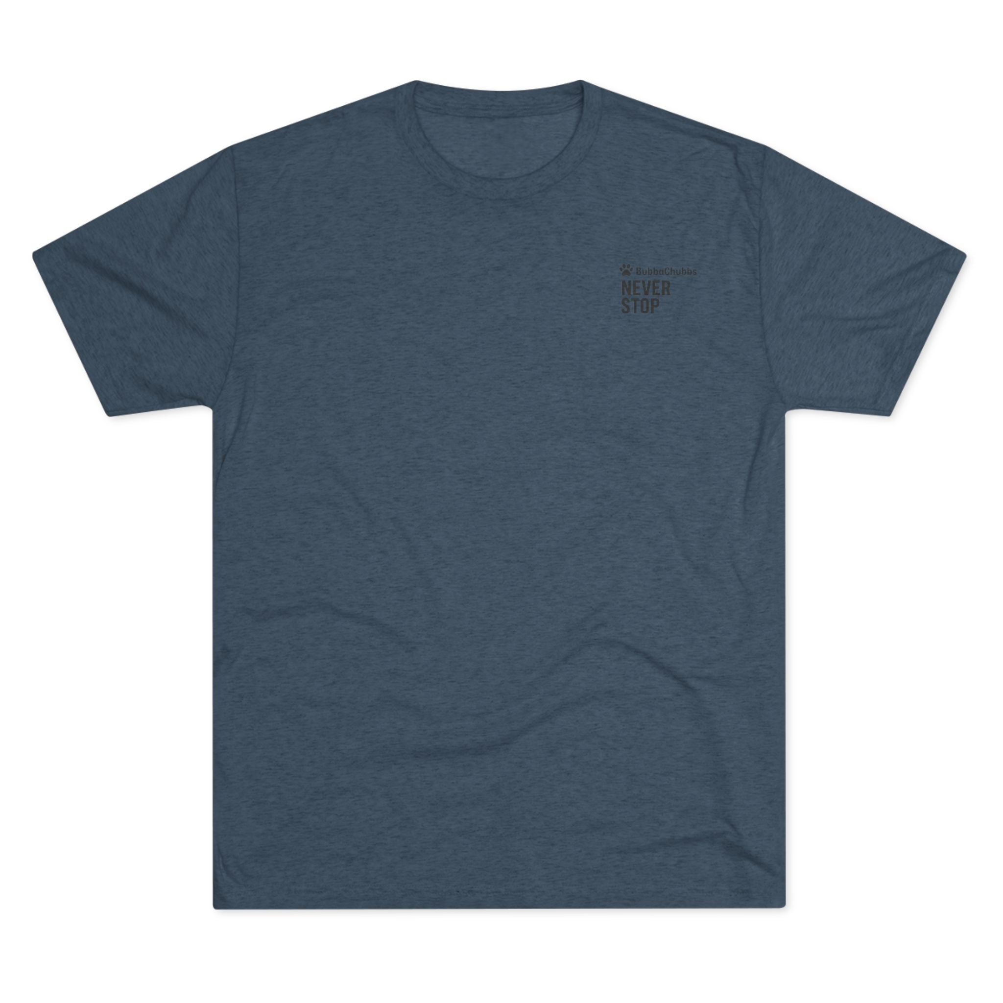 BubbaChubbs Mountains Never Stop — Adventure Outdoor Crew Shirt - BubbaChubbs Brand