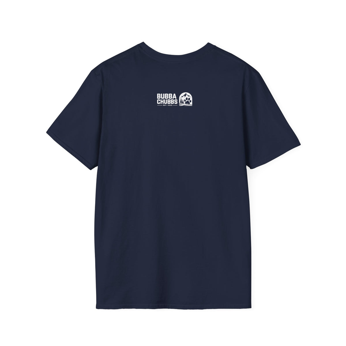 Outdoor Paw Print T-Shirt — Mountain Camping Dog Lover Tee