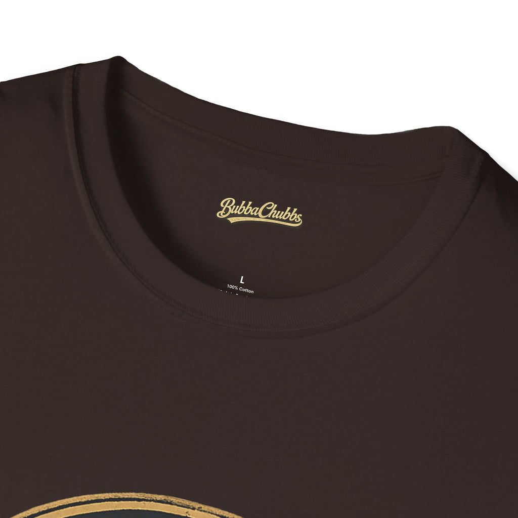 BubbaChubbs Logo Simple No Back Graphic Tee Printify