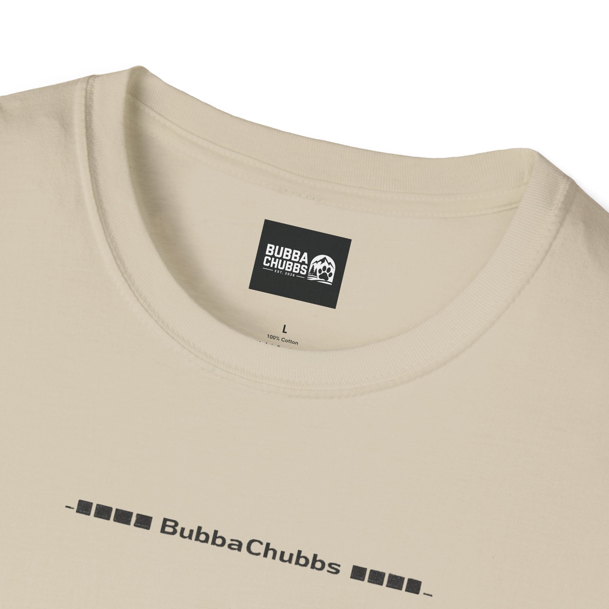 BubbaChubbs Classic Heavy Text Short-Sleeve Tee - BubbaChubbs Brand