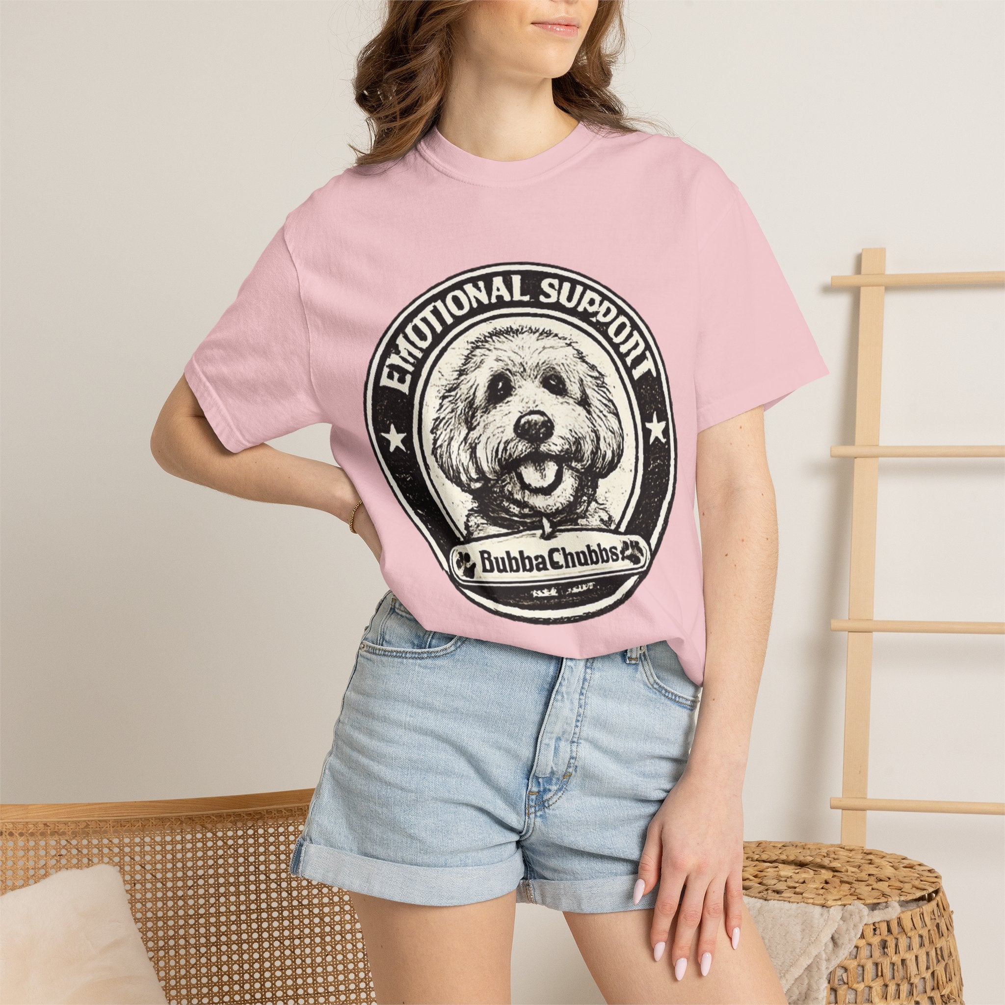 BubbaChubbs Vintage Emotional Support Style Tee Printify
