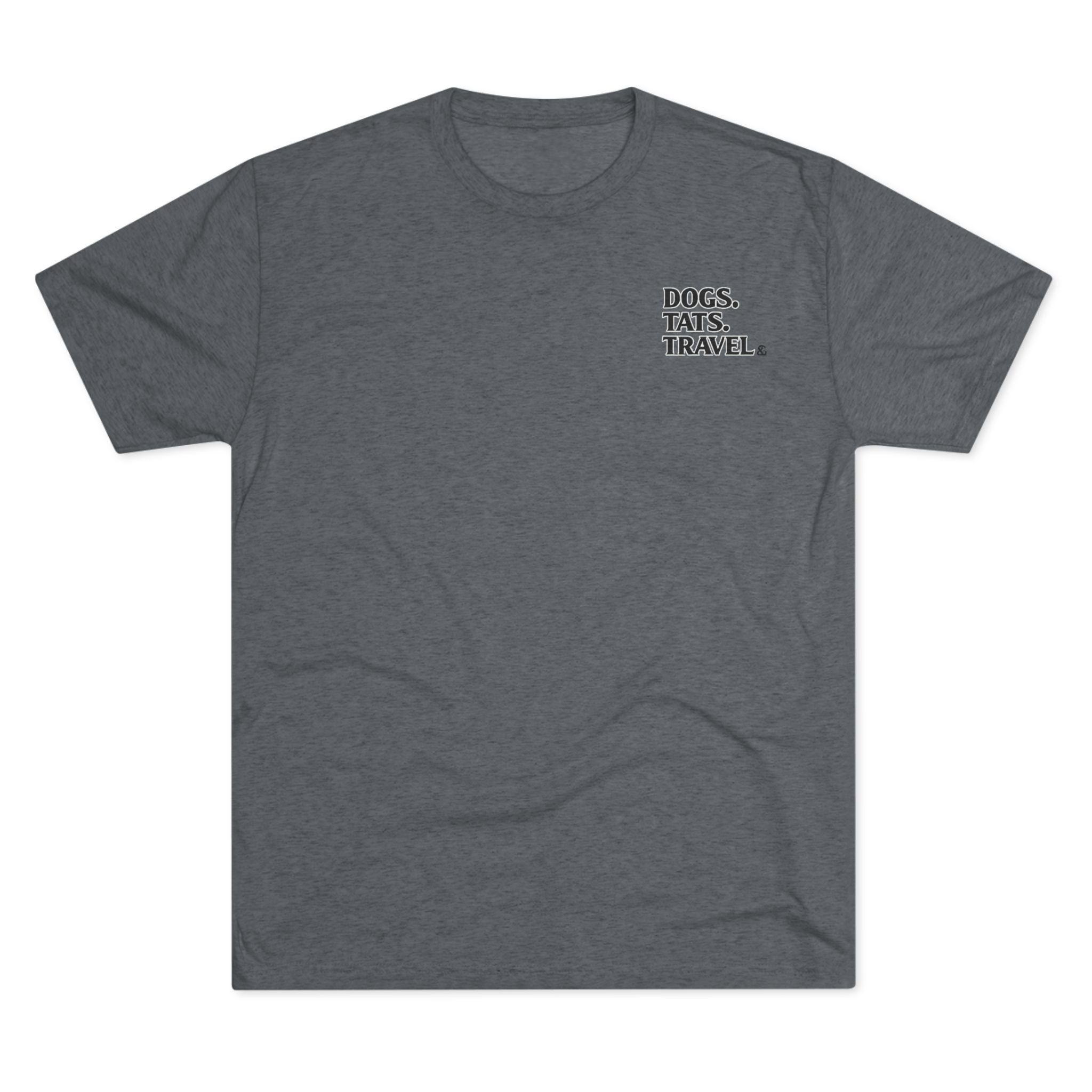 BubbaChubbs Mountains Minimalist Dogs Tats Travel — Adventure Outdoor Crew Shirt - BubbaChubbs Brand