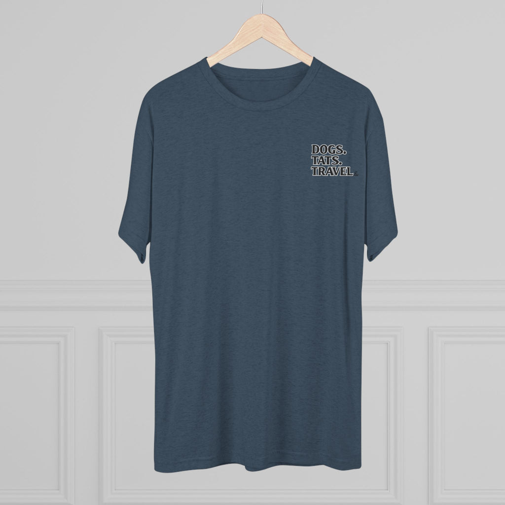BubbaChubbs Mountains Minimalist Dogs Tats Travel — Adventure Outdoor Crew Shirt - BubbaChubbs Brand