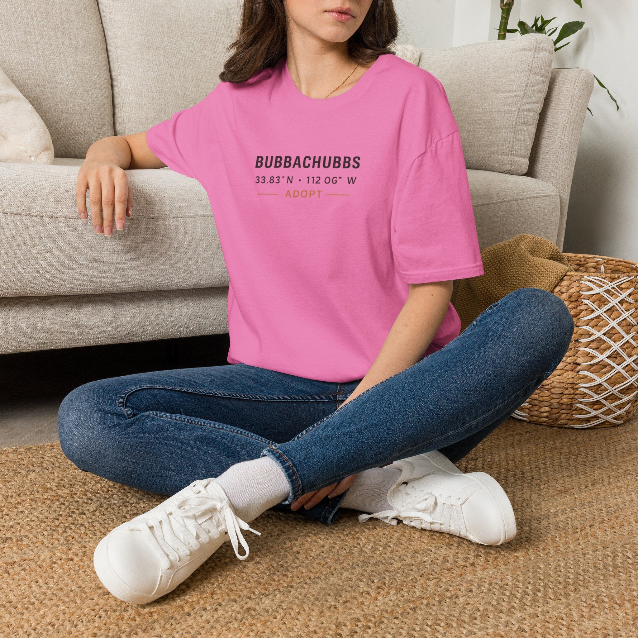 BubbaChubbs Adopt Latitude Tee - BubbaChubbs Brand