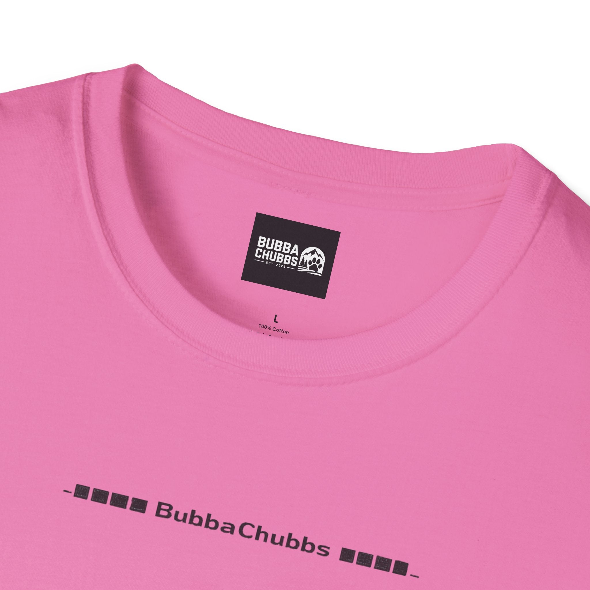 BubbaChubbs Classic Heavy Text Short-Sleeve Tee - BubbaChubbs Brand