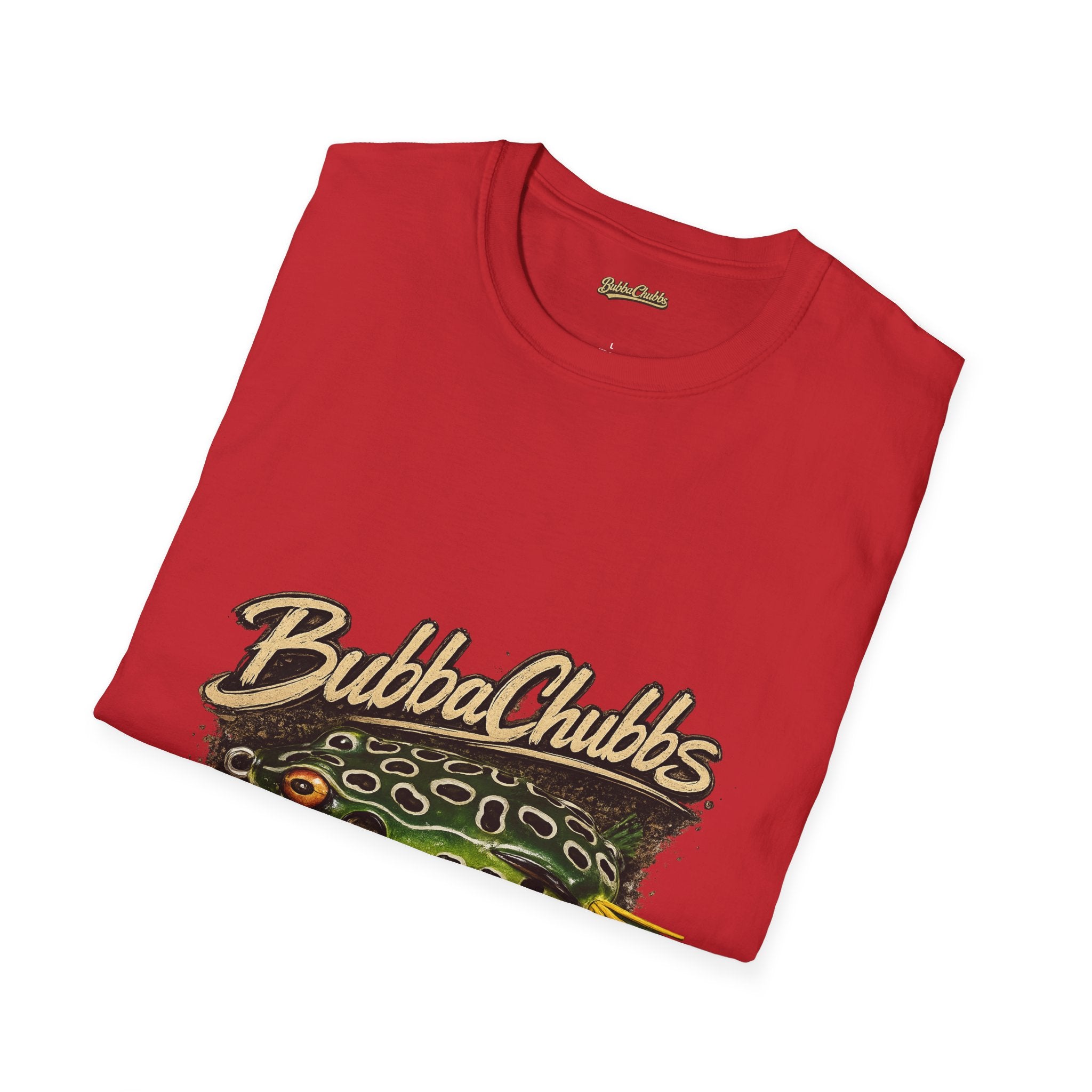 BubbaChubbs Gone Fishing Lure Graphic Tee Printify