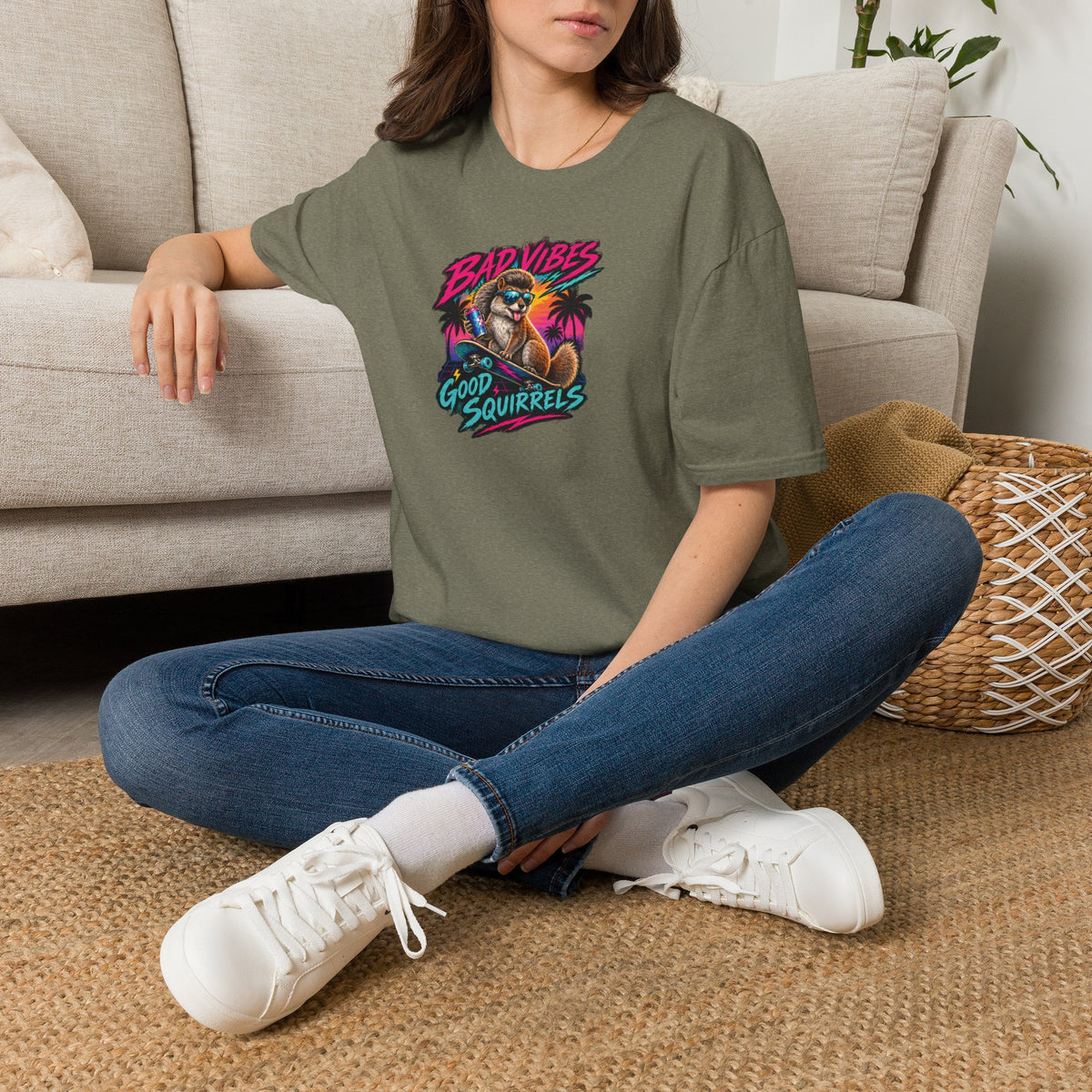 Bad Vibes Good Squirrels T-Shirt