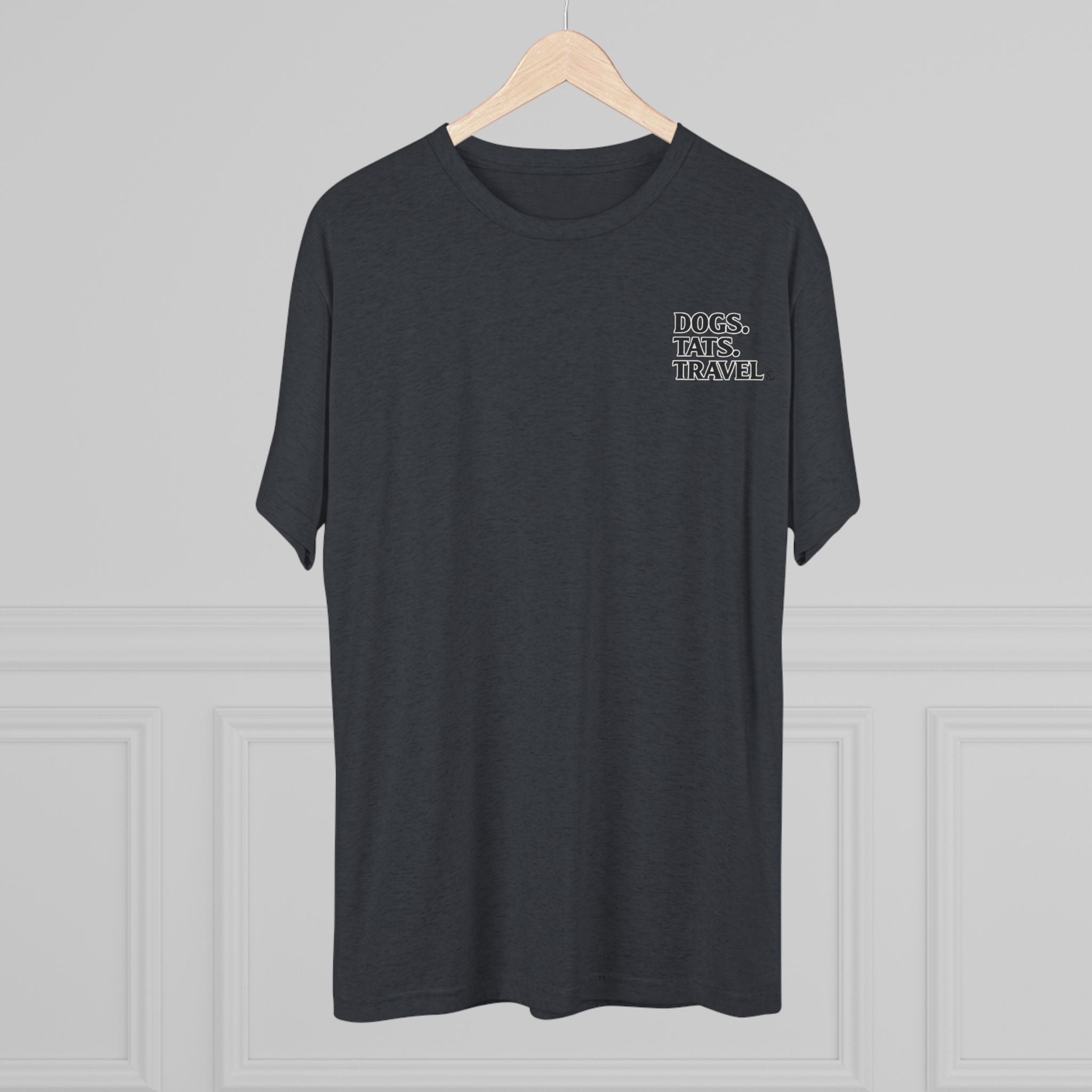 BubbaChubbs Mountains Minimalist Dogs Tats Travel — Adventure Outdoor Crew Shirt - BubbaChubbs Brand