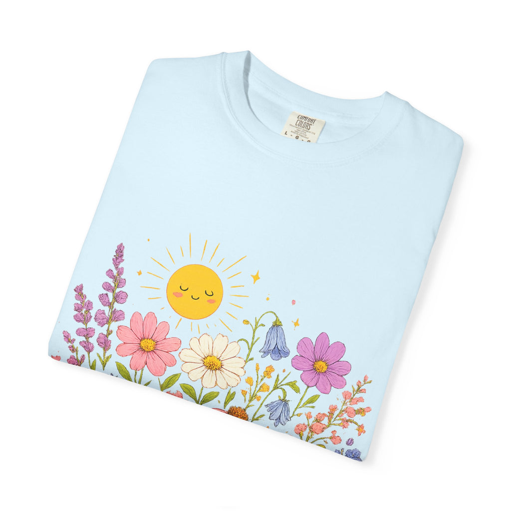 BubbaChubbs Sun Floral Style Tee Printify