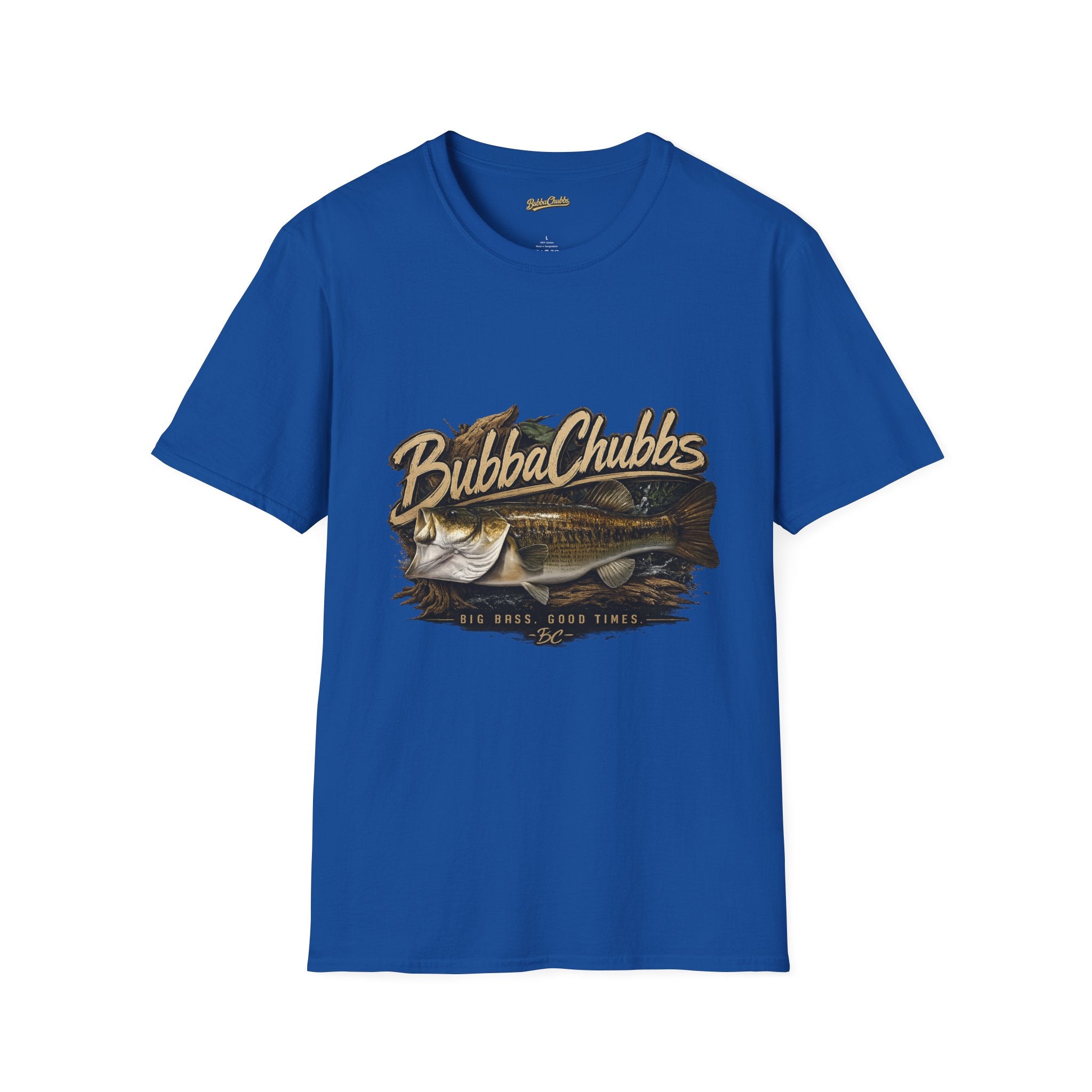 BubbaChubbs Gone Fishing Graphic Tee Printify