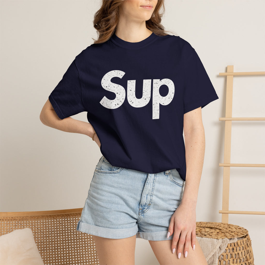 BubbaChubbs Sup Black Lettering Tee - BubbaChubbs Brand