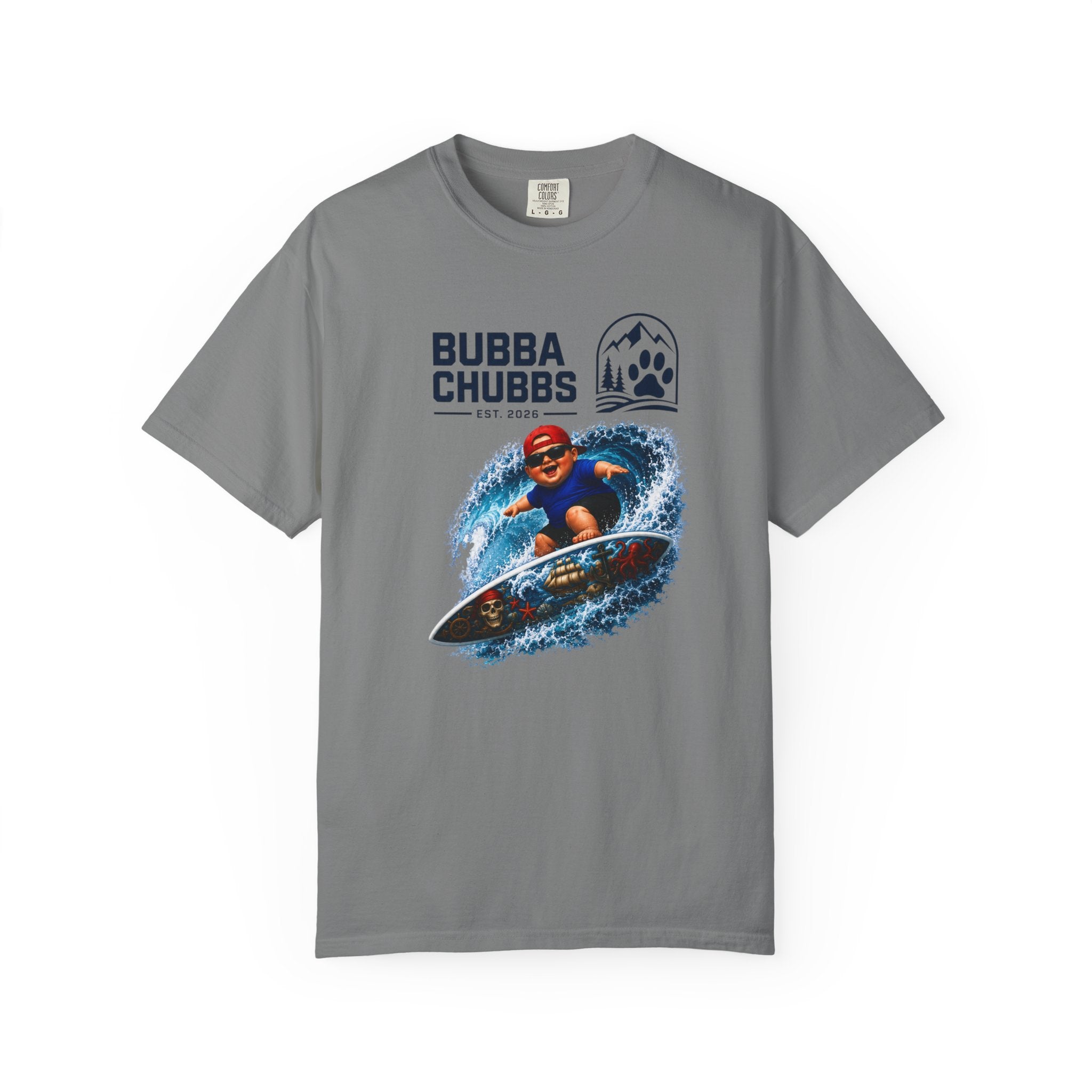 BubbaChubbs Buddy Surf Livin That Summer Life Vintage Beach Tee - BubbaChubbs Brand