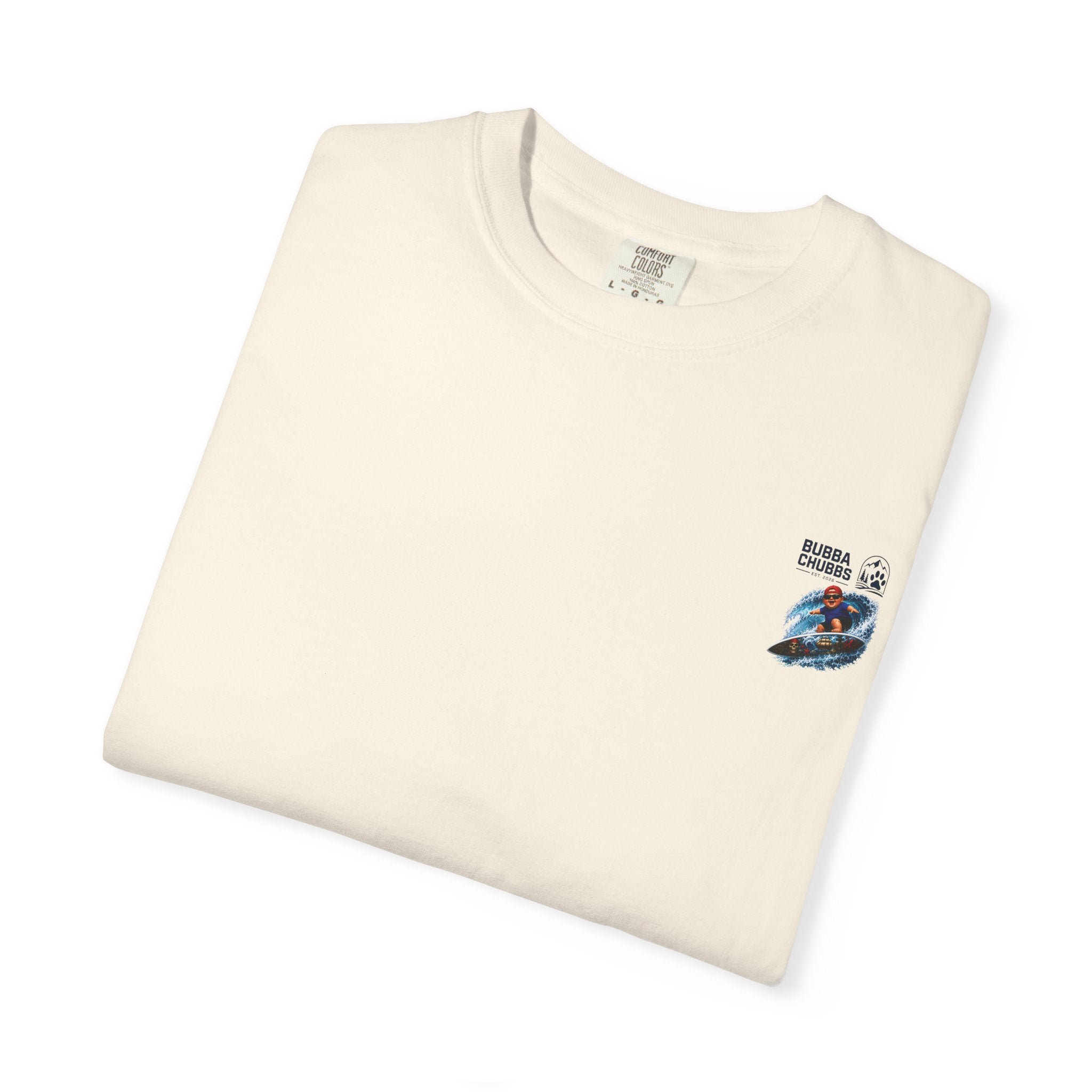 BubbaChubbs Minimal Surfs Up Tee - BubbaChubbs Brand