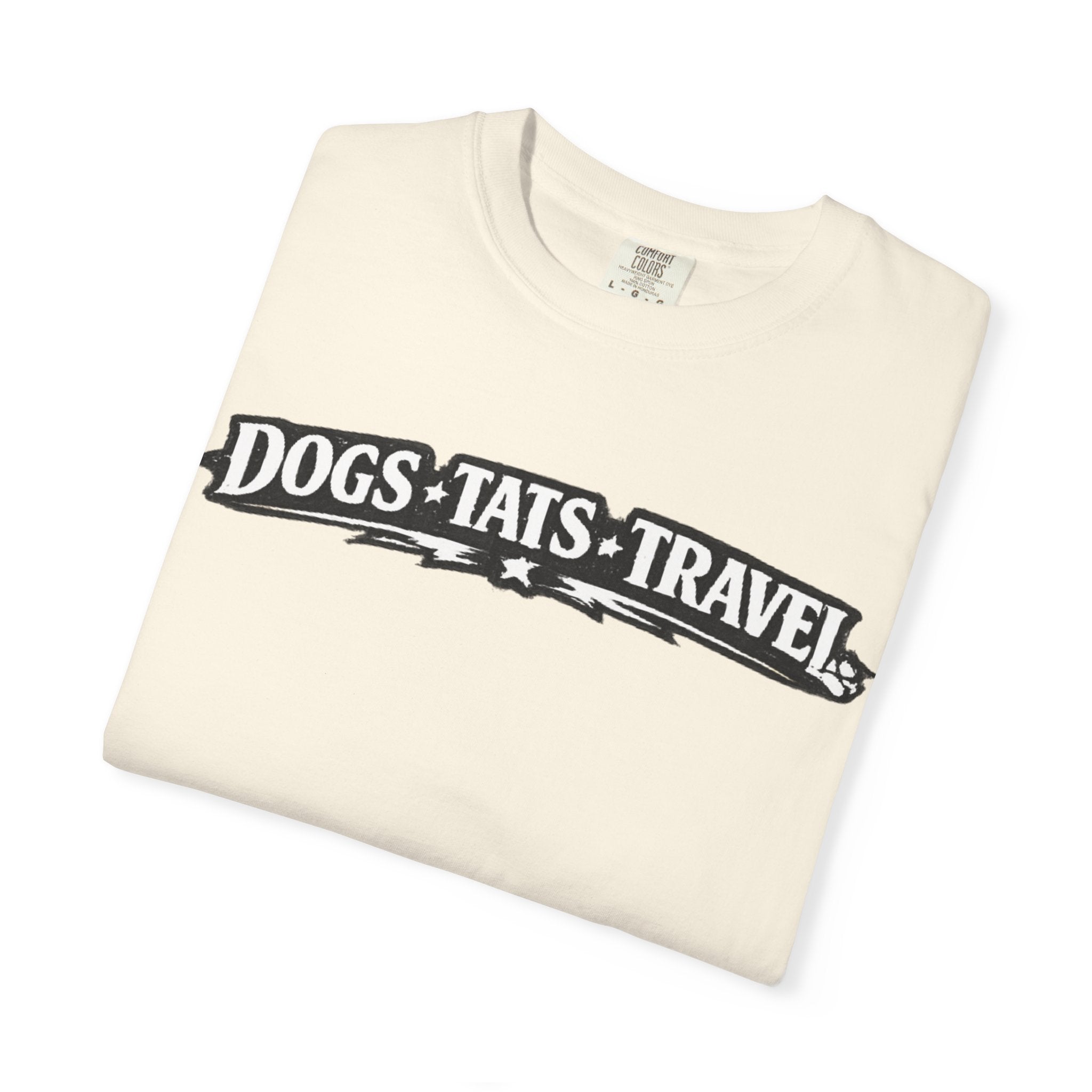 BubbaChubbs Dogs Tats Travel Chill Tee Printify