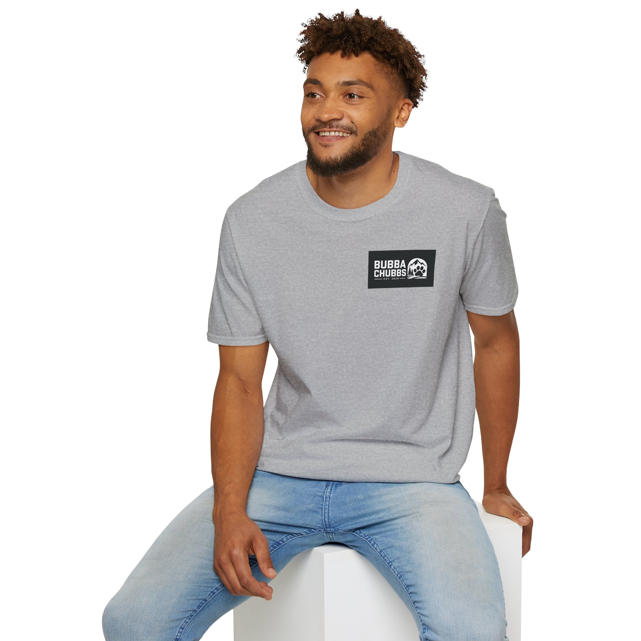 BubbaChubbs Updated Modern Logo Short-Sleeve Tee - BubbaChubbs Brand