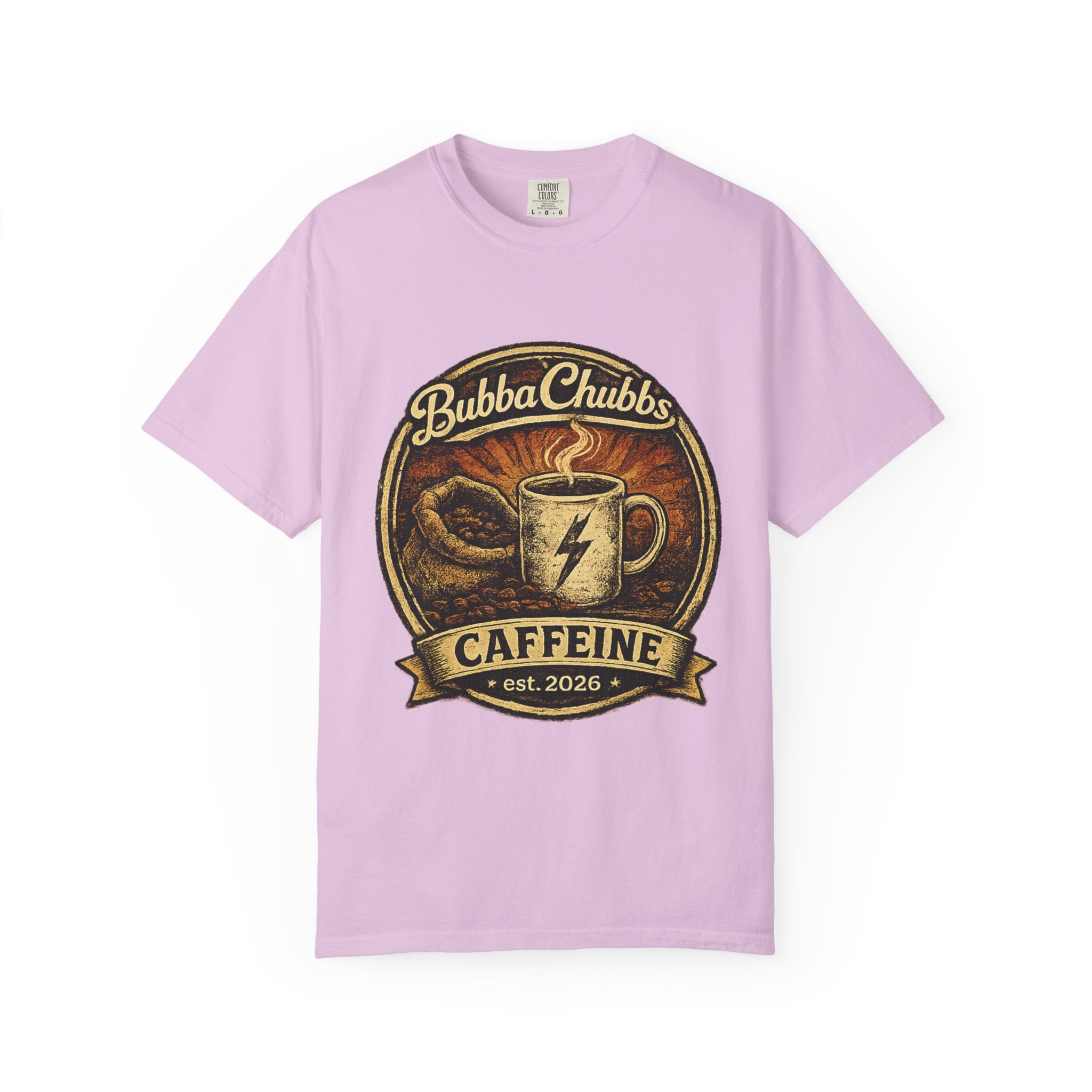 Coffee Jolt Graphic Tee | BubbaChubbs Get Out Stay Wild T-Shirt