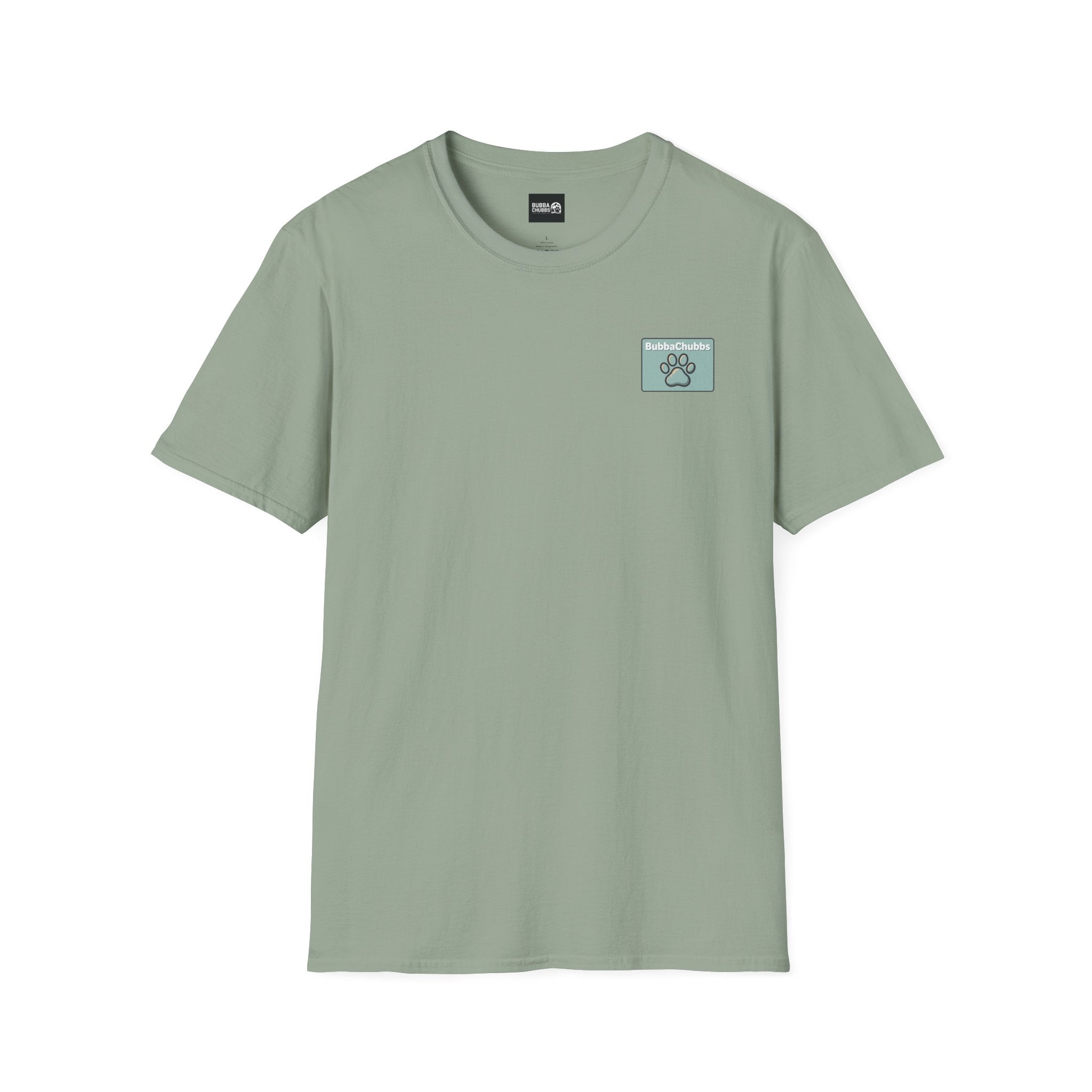 BubbaChubbs Logo front and Back Short-Sleeve Tee - BubbaChubbs Brand