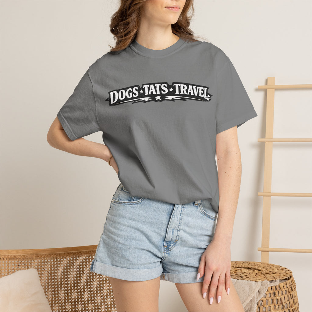 BubbaChubbs Dogs Tats Travel Chill Tee Printify