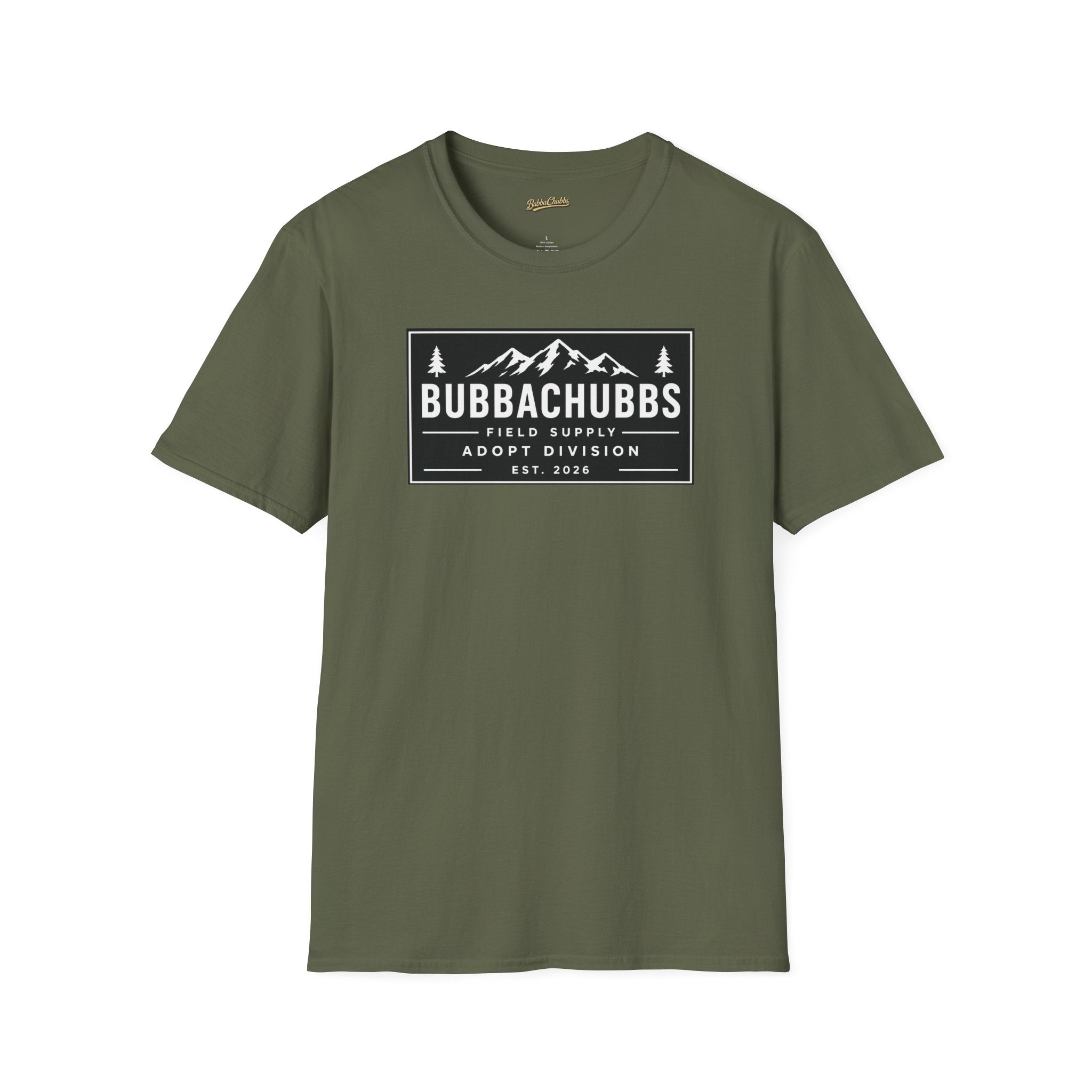BubbaChubbs Adopt Supply Tee - BubbaChubbs Brand