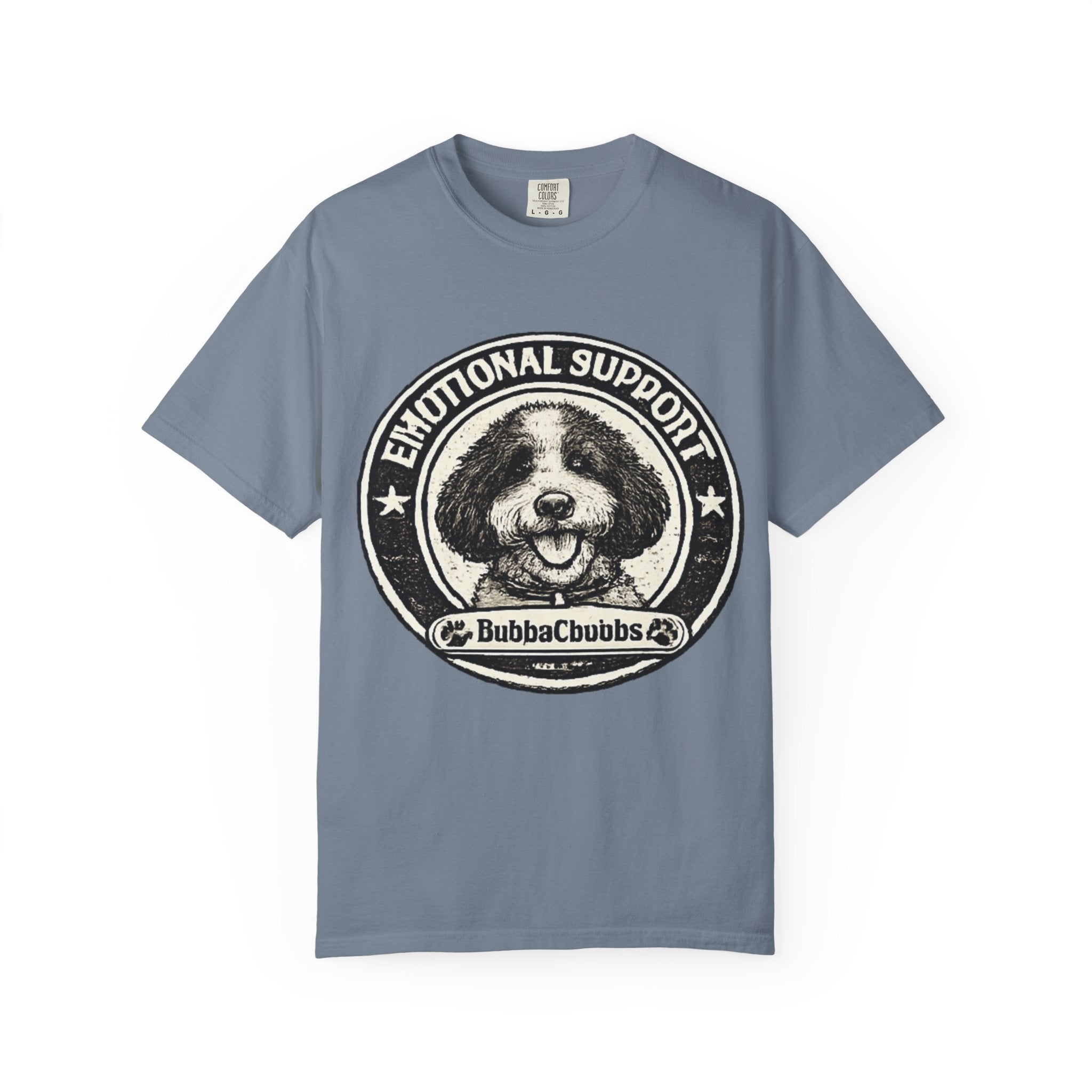 BubbaChubbs Doodle Vintage Emotional Support Style Tee - BubbaChubbs Brand