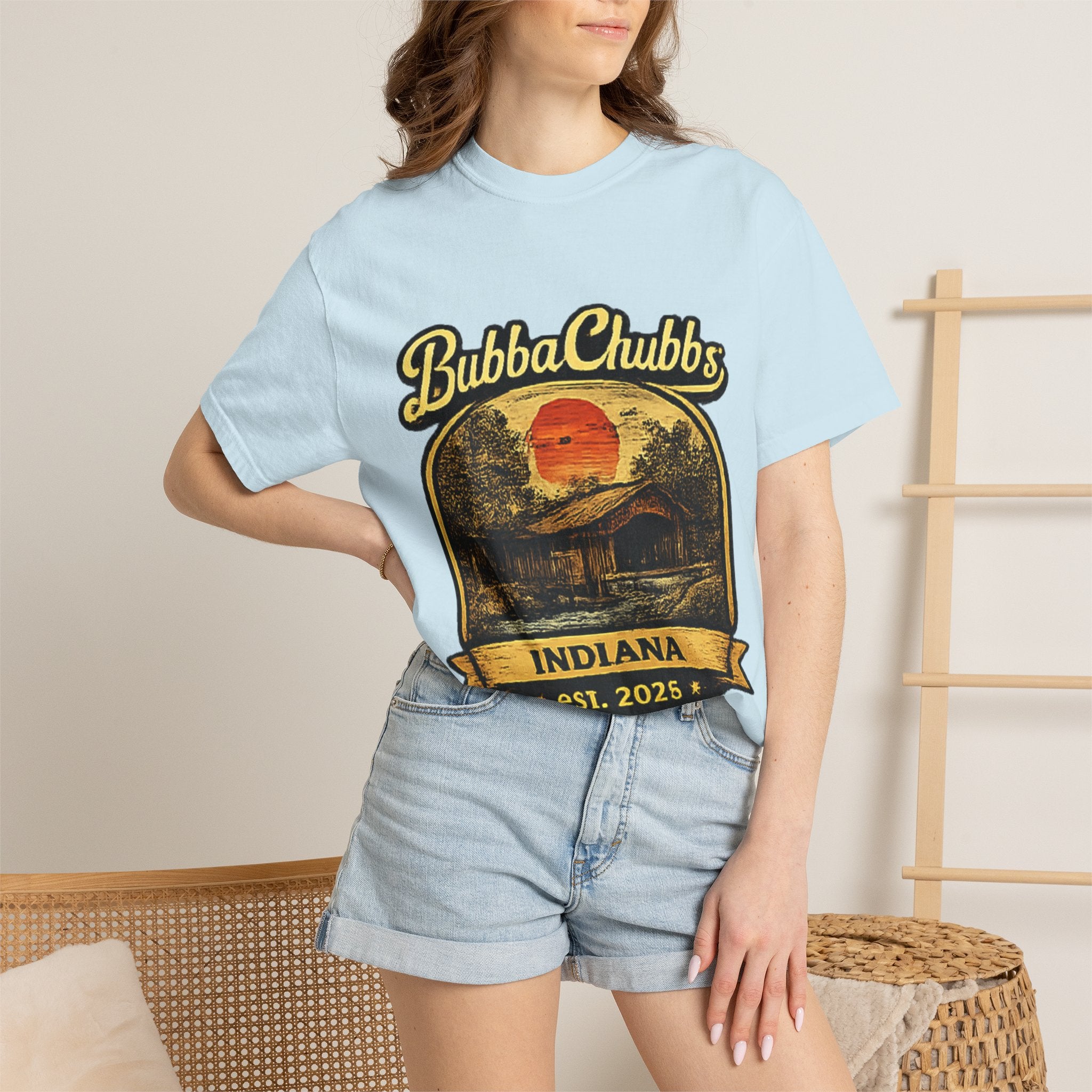 Indiana Graphic Tee | BubbaChubbs Get Out Stay Wild T-Shirt