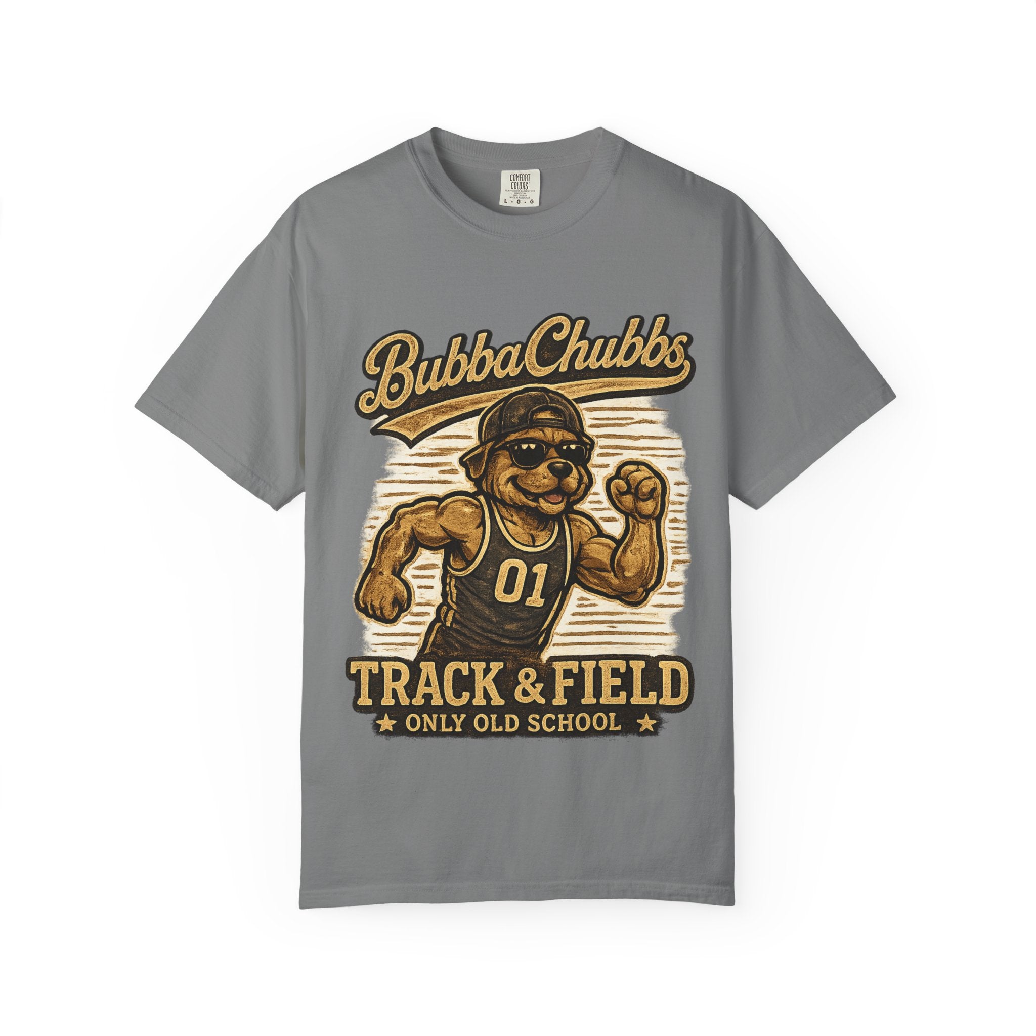 Track & Field Graphic Tee | BubbaChubbs Get Out Stay Wild T-Shirt