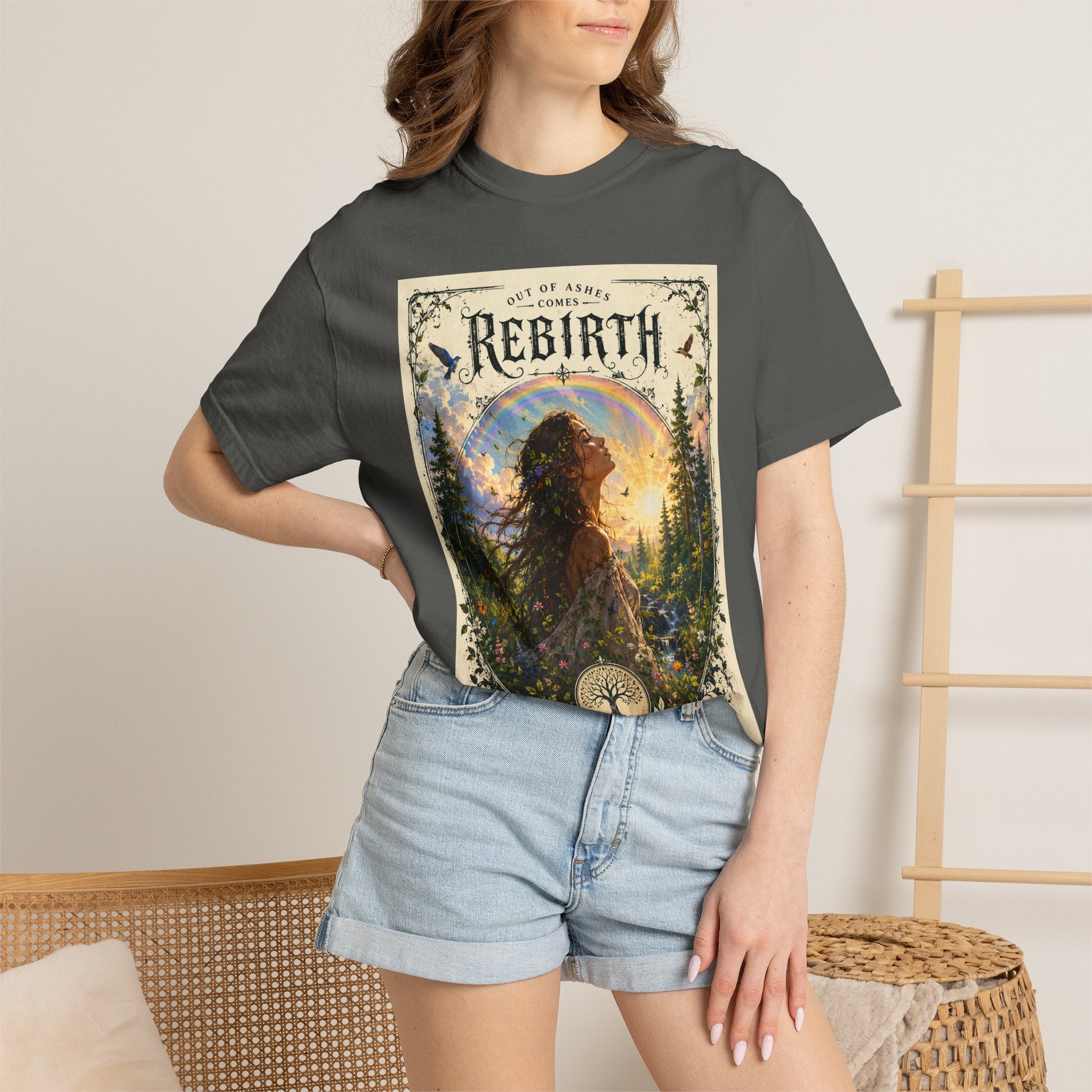 BubbaChubbs Out of the Ashes Inspired Style Tee Printify
