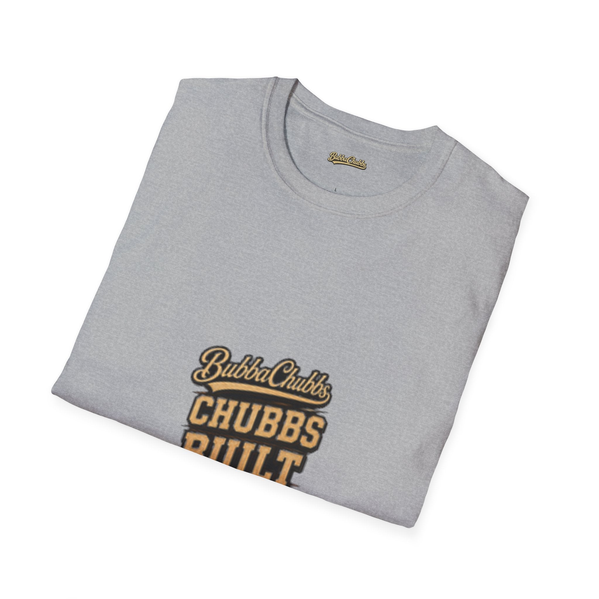Powered by Chubbs Graphic Tee | BubbaChubbs Statement T-Shirt