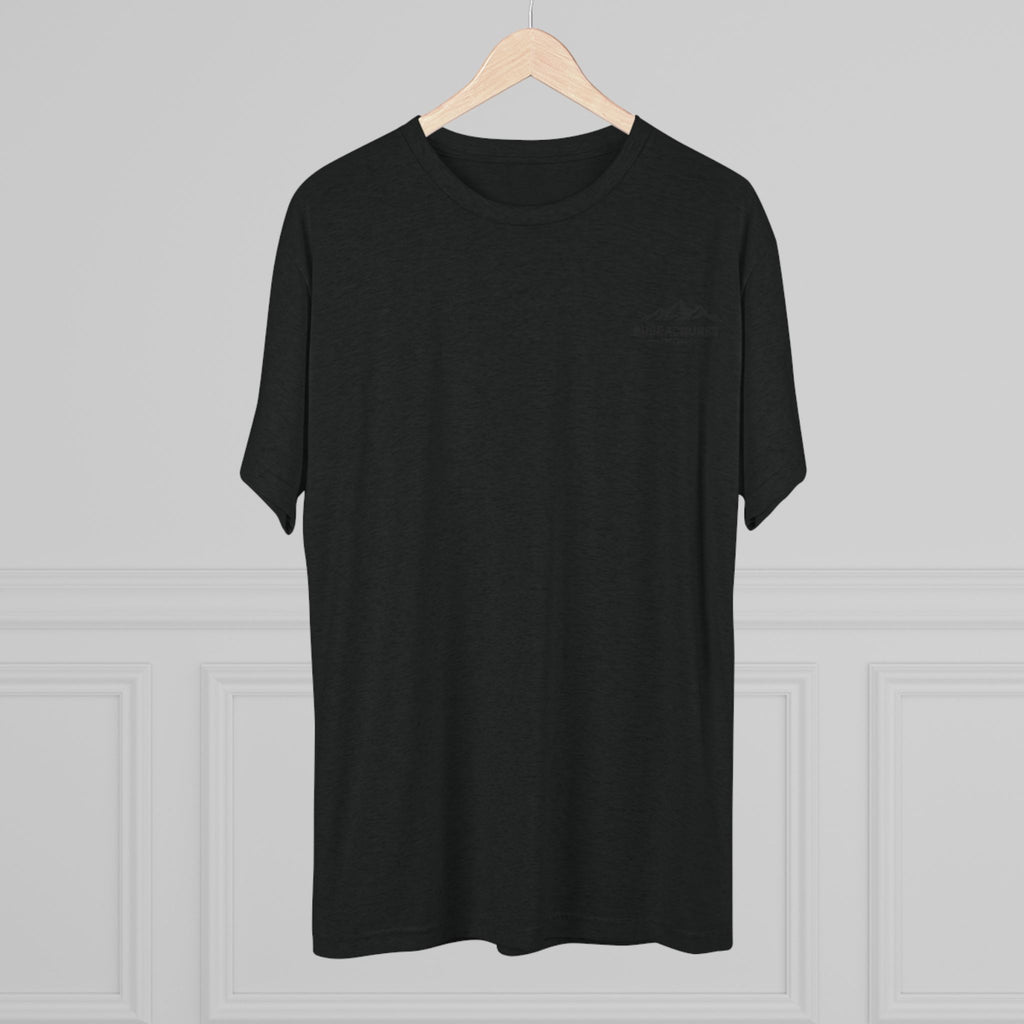 BubbaChubbs Mountains Minimalist Logo Tee — Adventure Outdoor Crew Shirt - BubbaChubbs Brand