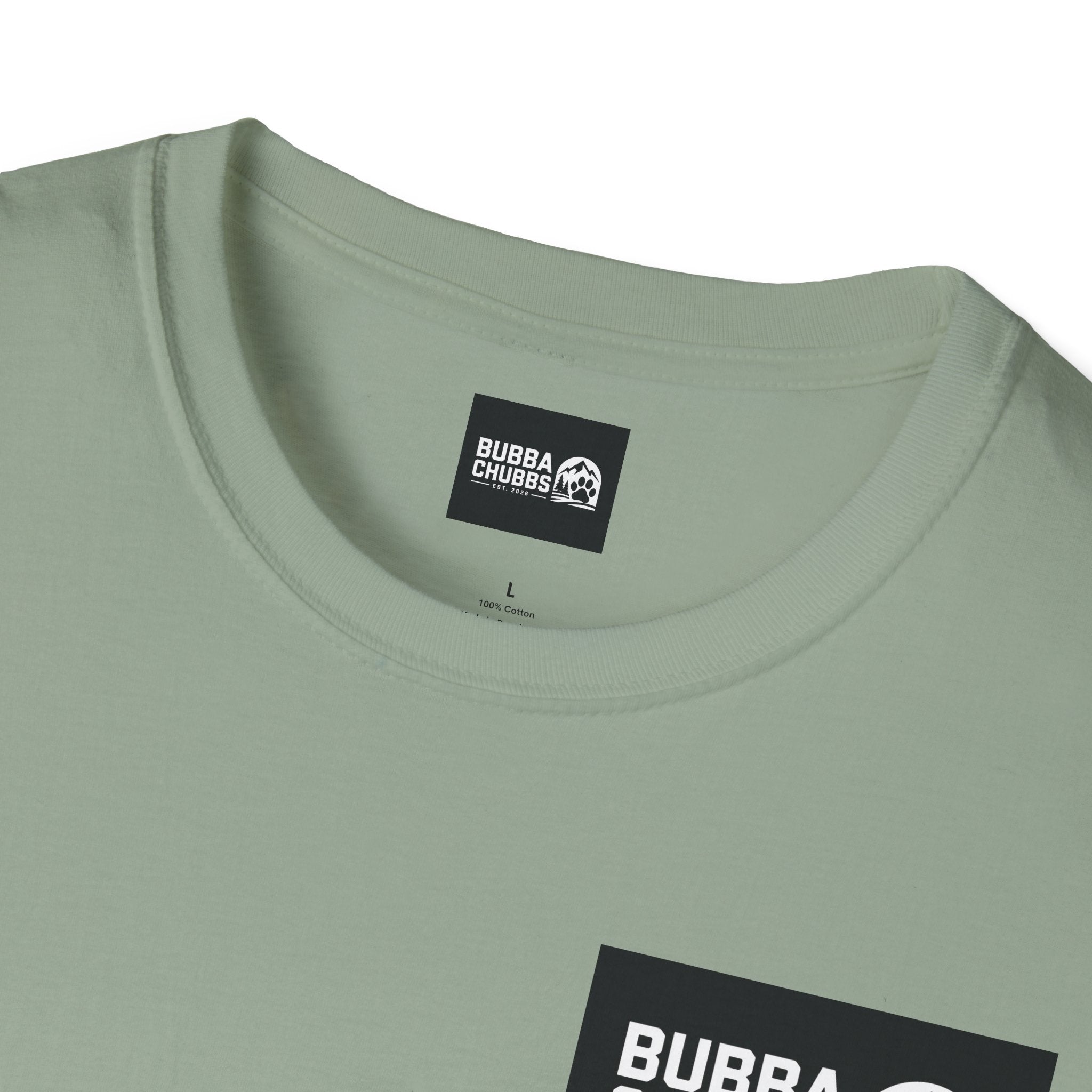 BubbaChubbs Updated Modern Logo Short-Sleeve Tee - BubbaChubbs Brand