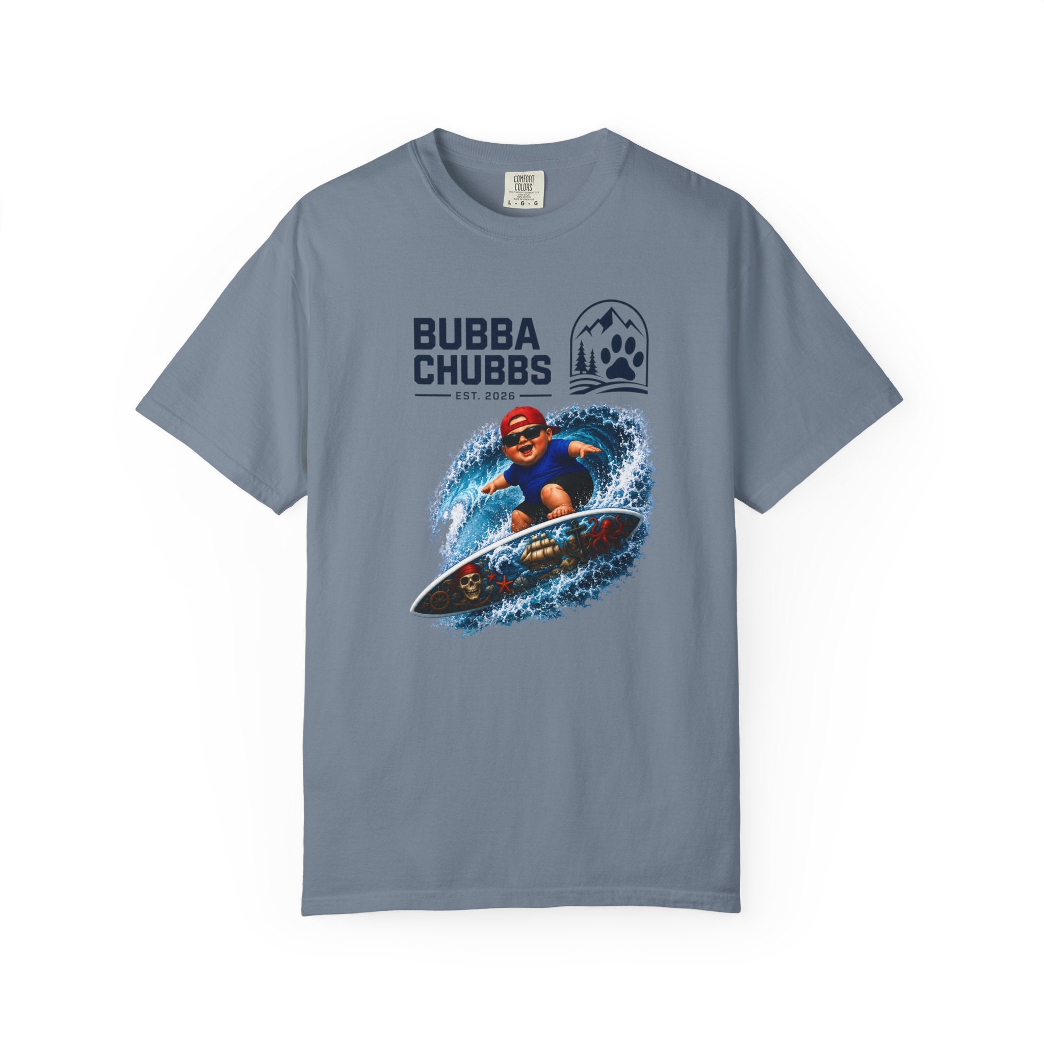BubbaChubbs Buddy Surf Livin That Summer Life Vintage Beach Tee - BubbaChubbs Brand