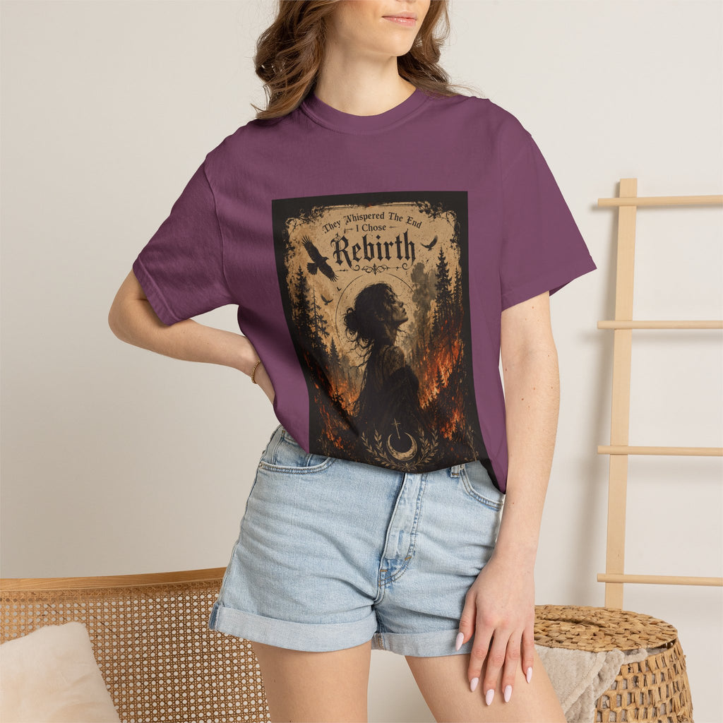 BubbaChubbs Goth Vibe Rebirth Style Tee Printify
