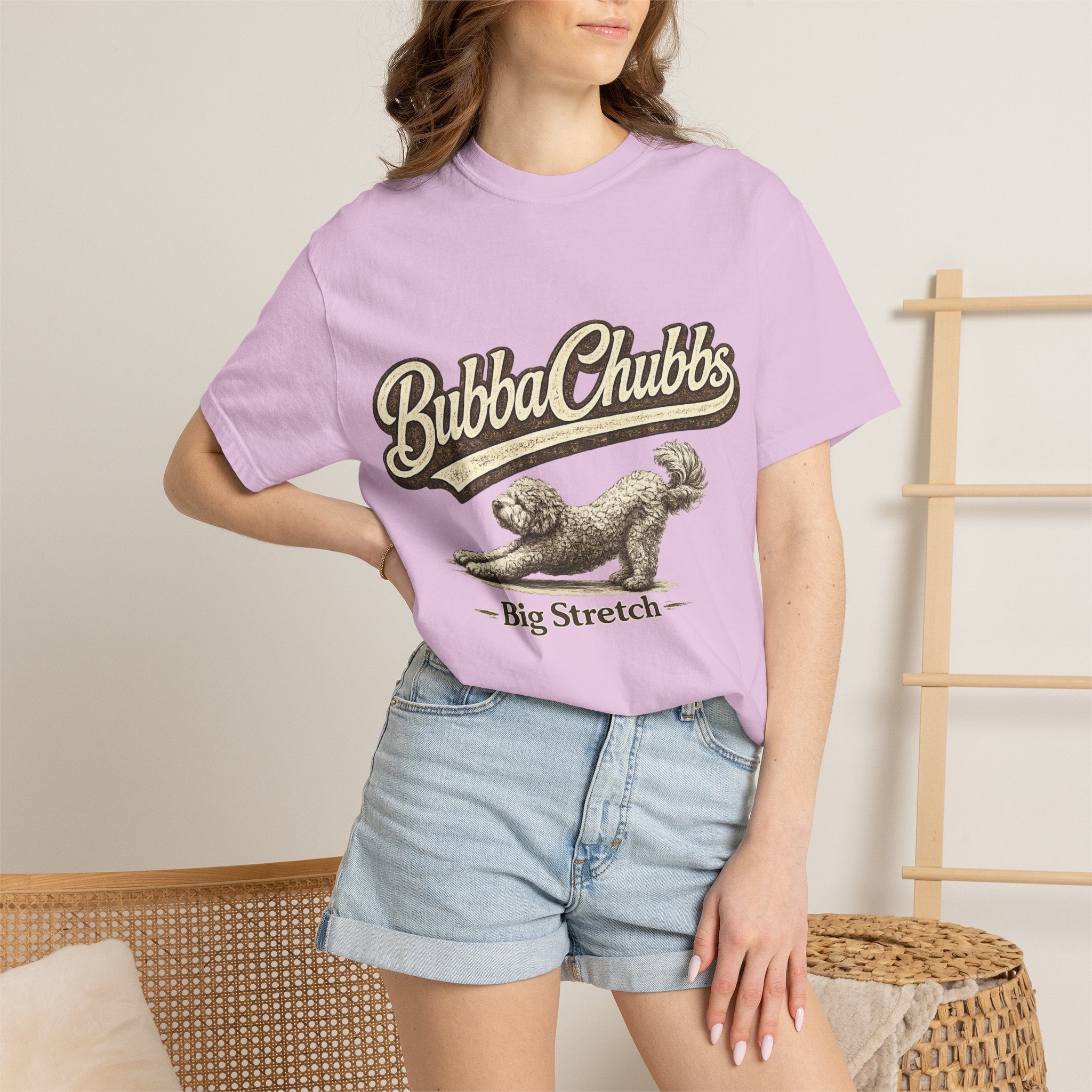 BubbaChubbs Vintage Stretch Support Style Tee Printify