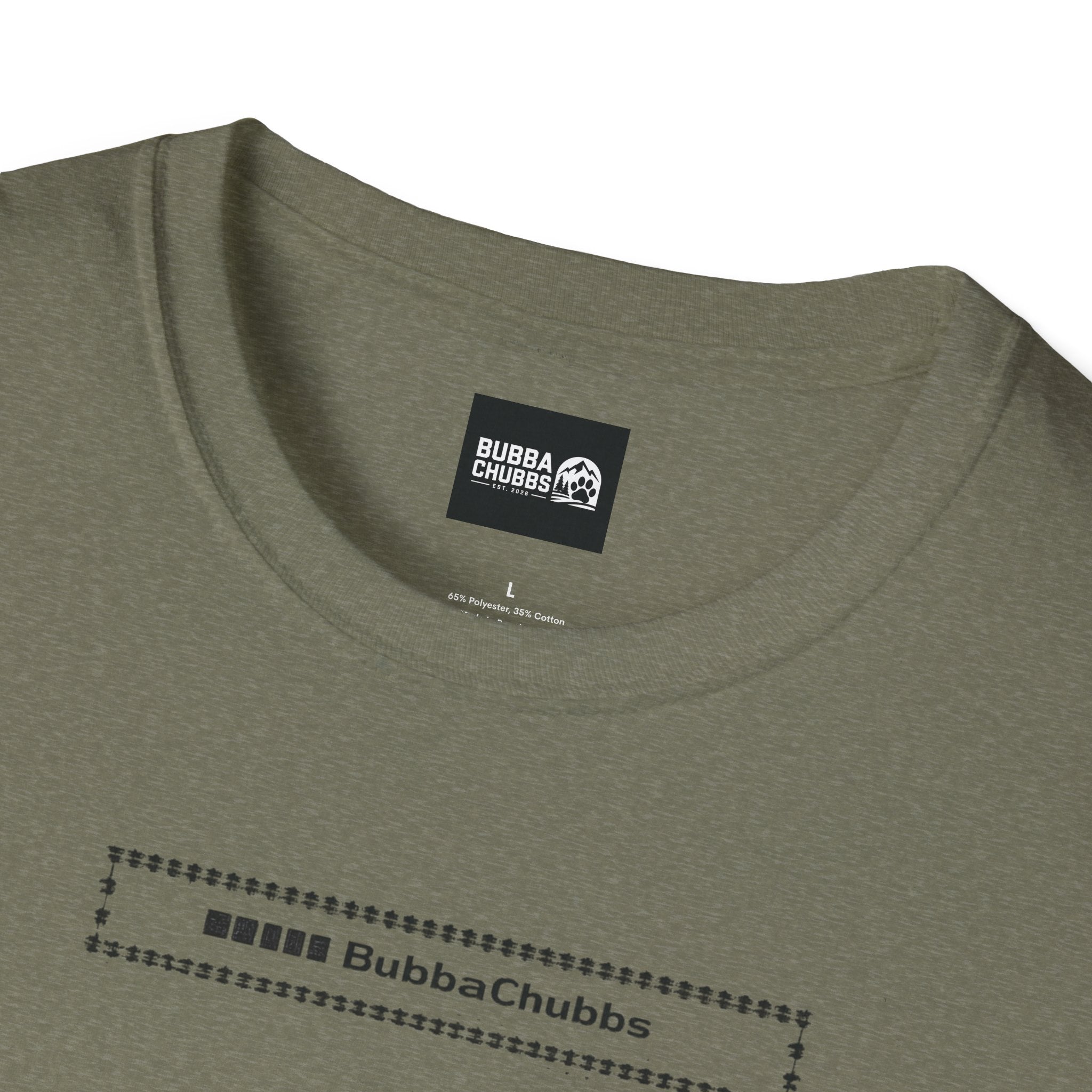 BubbaChubbs Classic Boxed Text Short-Sleeve Tee - BubbaChubbs Brand