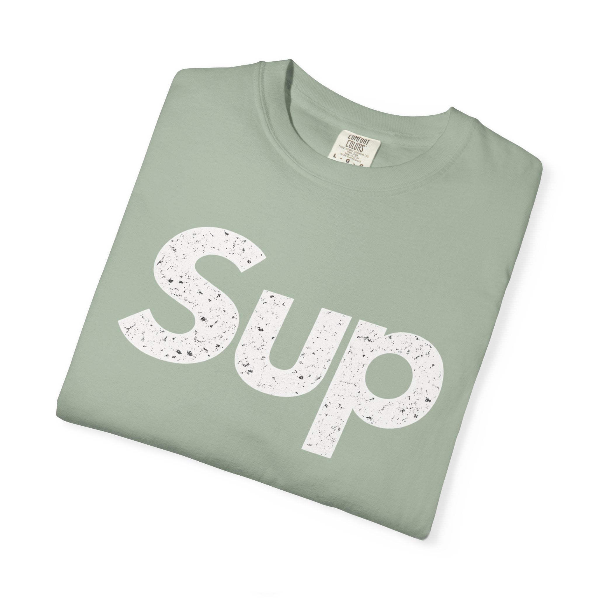 BubbaChubbs Sup White Lettering Tee - BubbaChubbs Brand