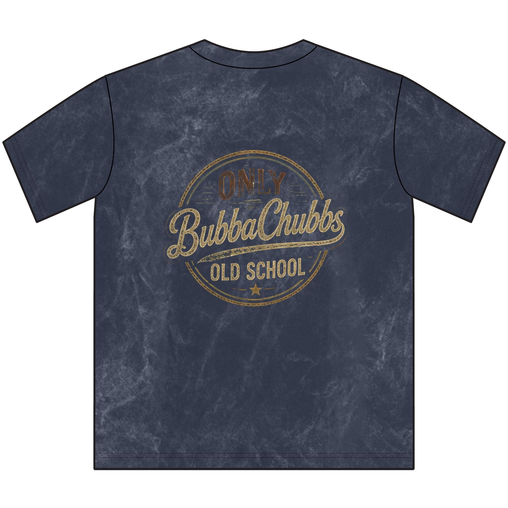 BubbaChubbs Vintage Crewneck Tee T‑Shirt Printify