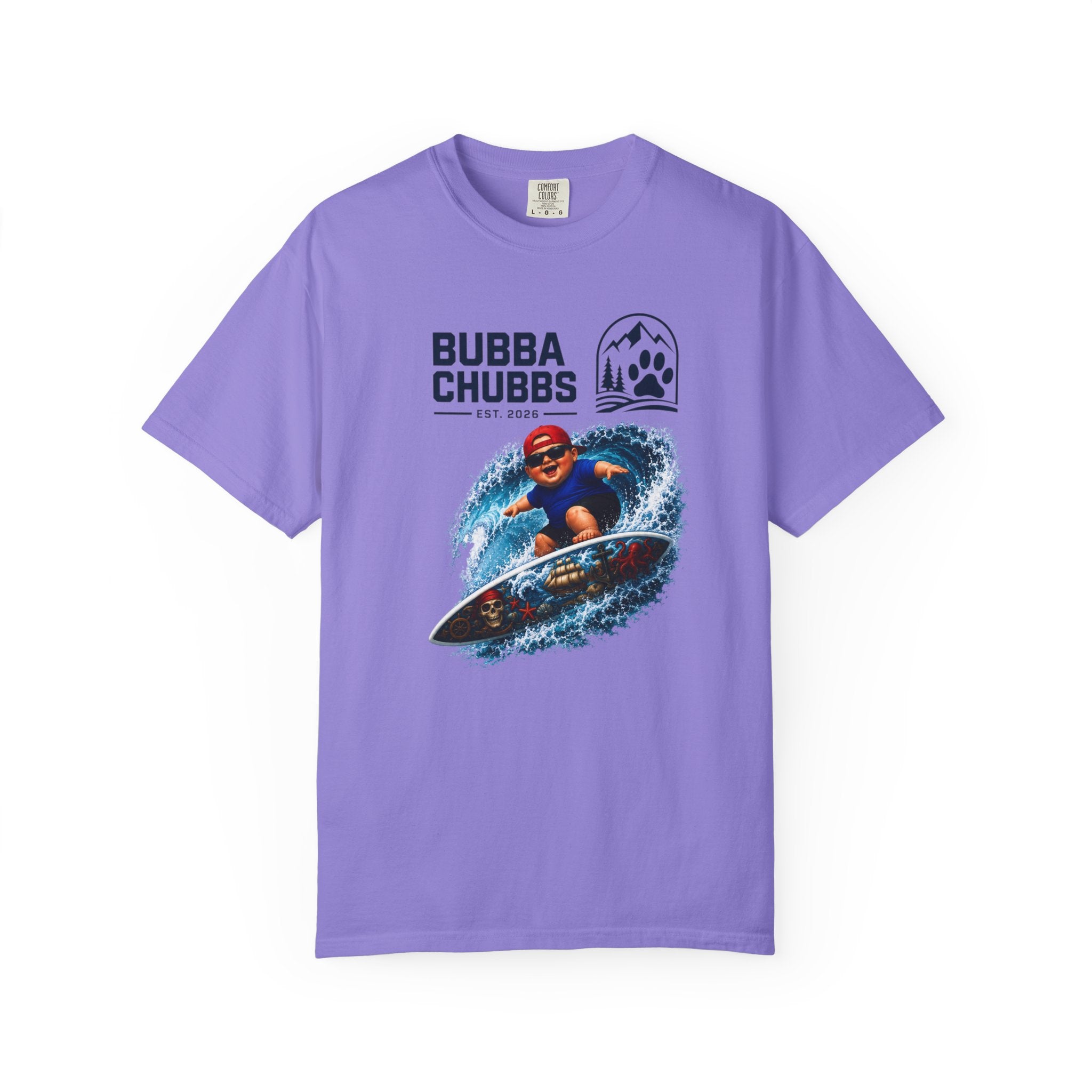 BubbaChubbs Buddy Surf Livin That Summer Life Vintage Beach Tee - BubbaChubbs Brand