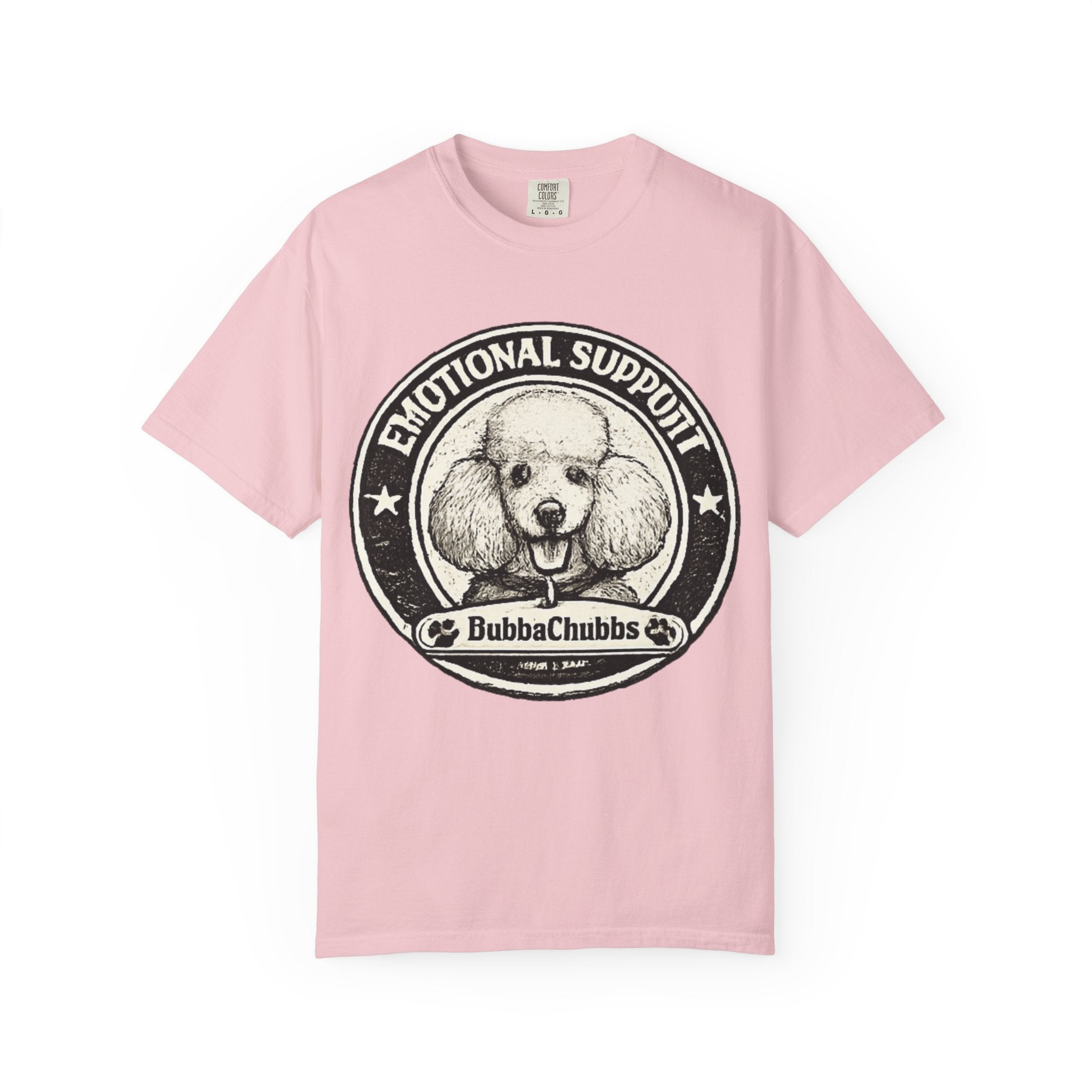 BubbaChubbs Vintage Poodle Emotional Support Style Tee - BubbaChubbs Brand