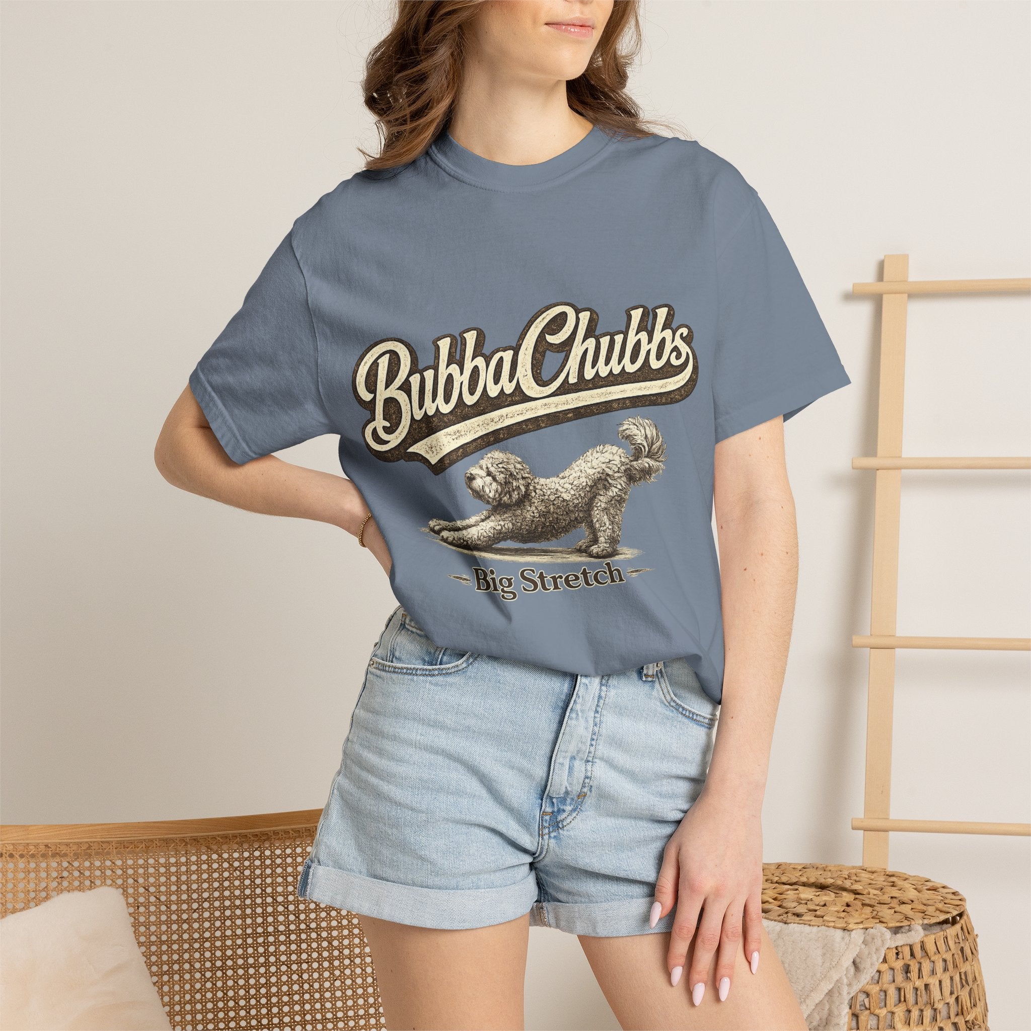 BubbaChubbs Vintage Stretch Support Style Tee Printify
