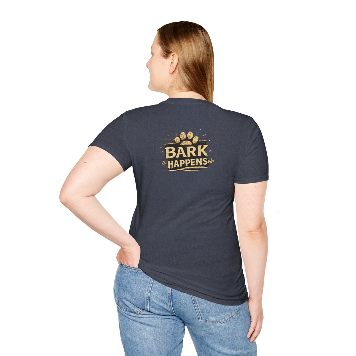 BubbaChubbs Bark Happens Logo Back Shirt