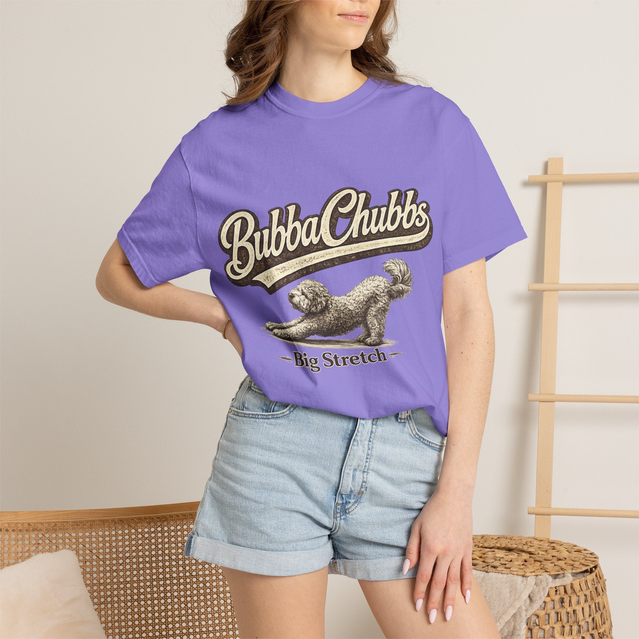 BubbaChubbs Vintage Stretch Support Style Tee Printify