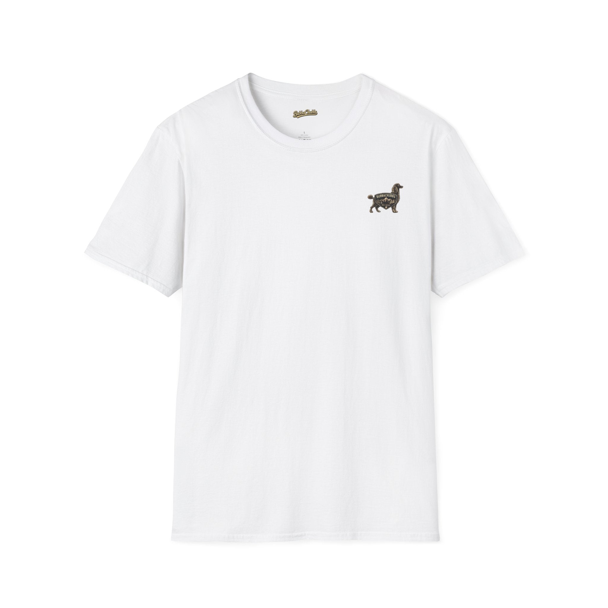 BubbaChubbs Himself Chest Logo Short-Sleeve Tee - BubbaChubbs Brand
