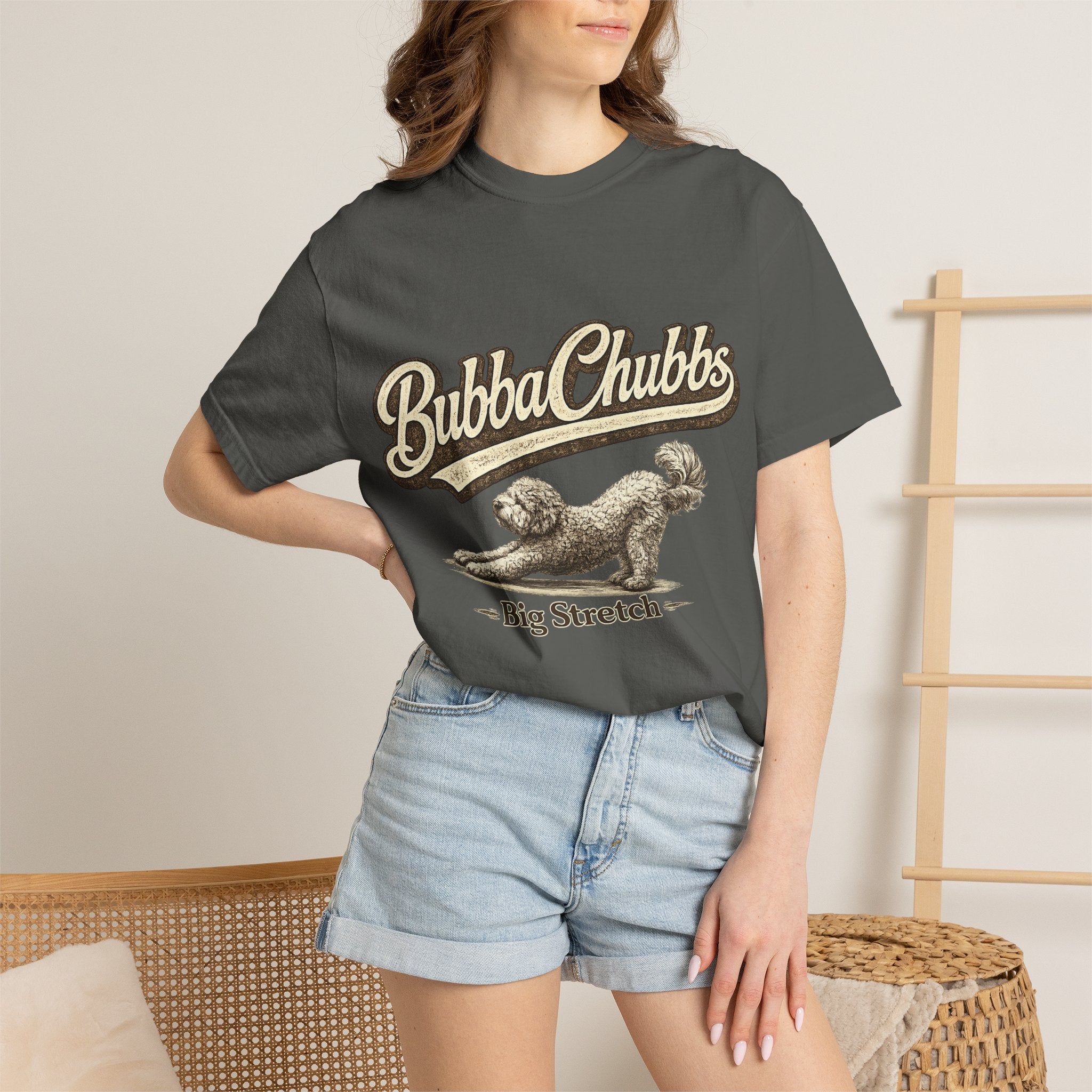 BubbaChubbs Vintage Stretch Support Style Tee Printify