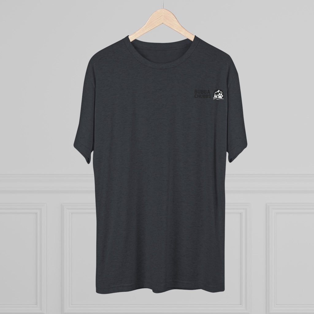 BubbaChubbs Mountains Minimalist Logo Tee — Adventure Outdoor Crew Shirt - BubbaChubbs Brand