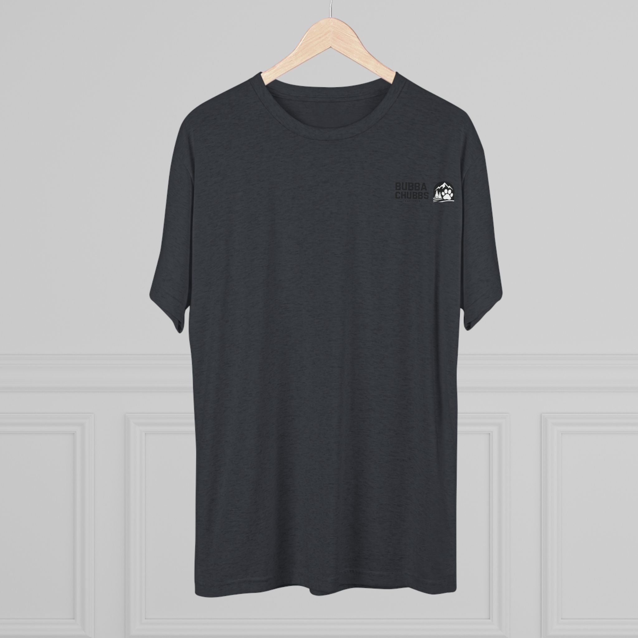 BubbaChubbs Mountains Minimalist Logo Tee — Adventure Outdoor Crew Shirt - BubbaChubbs Brand