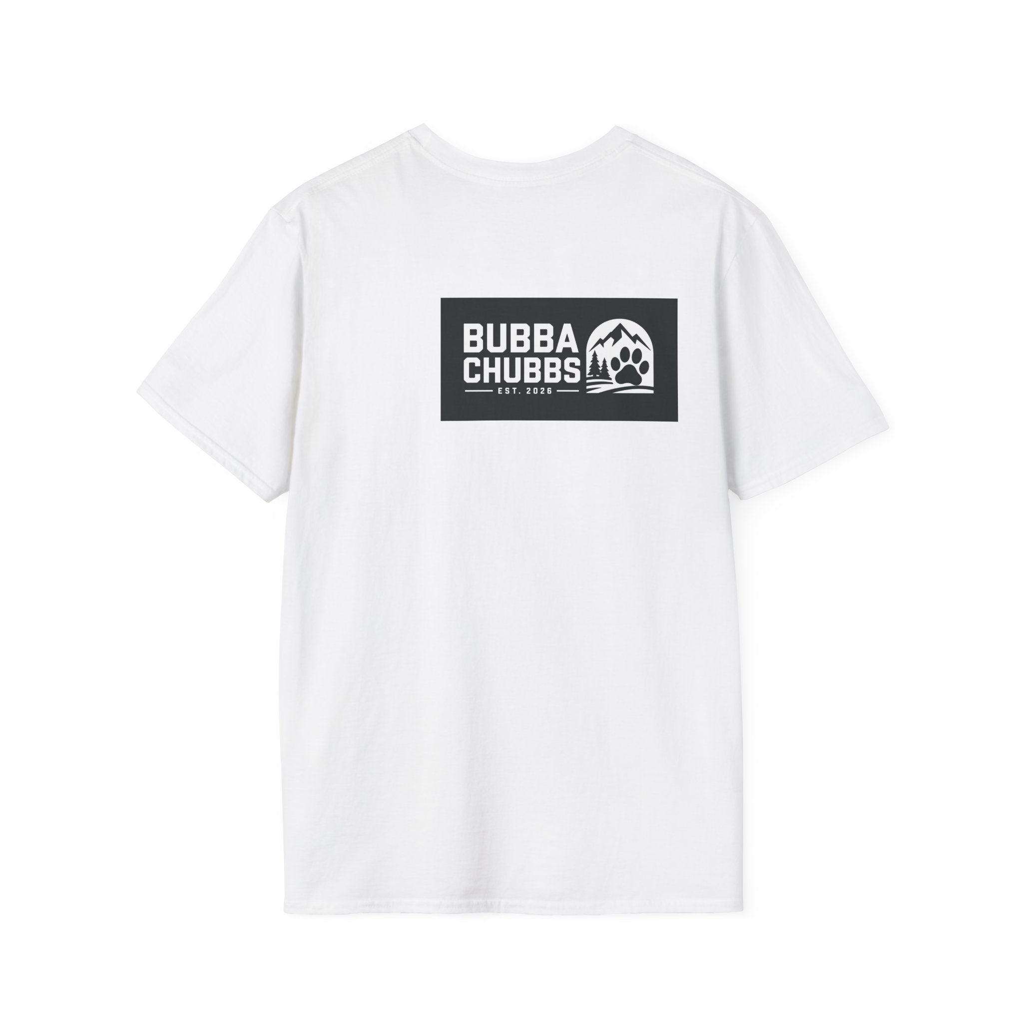 BubbaChubbs Updated Modern Back Large Logo Short-Sleeve Tee - BubbaChubbs Brand
