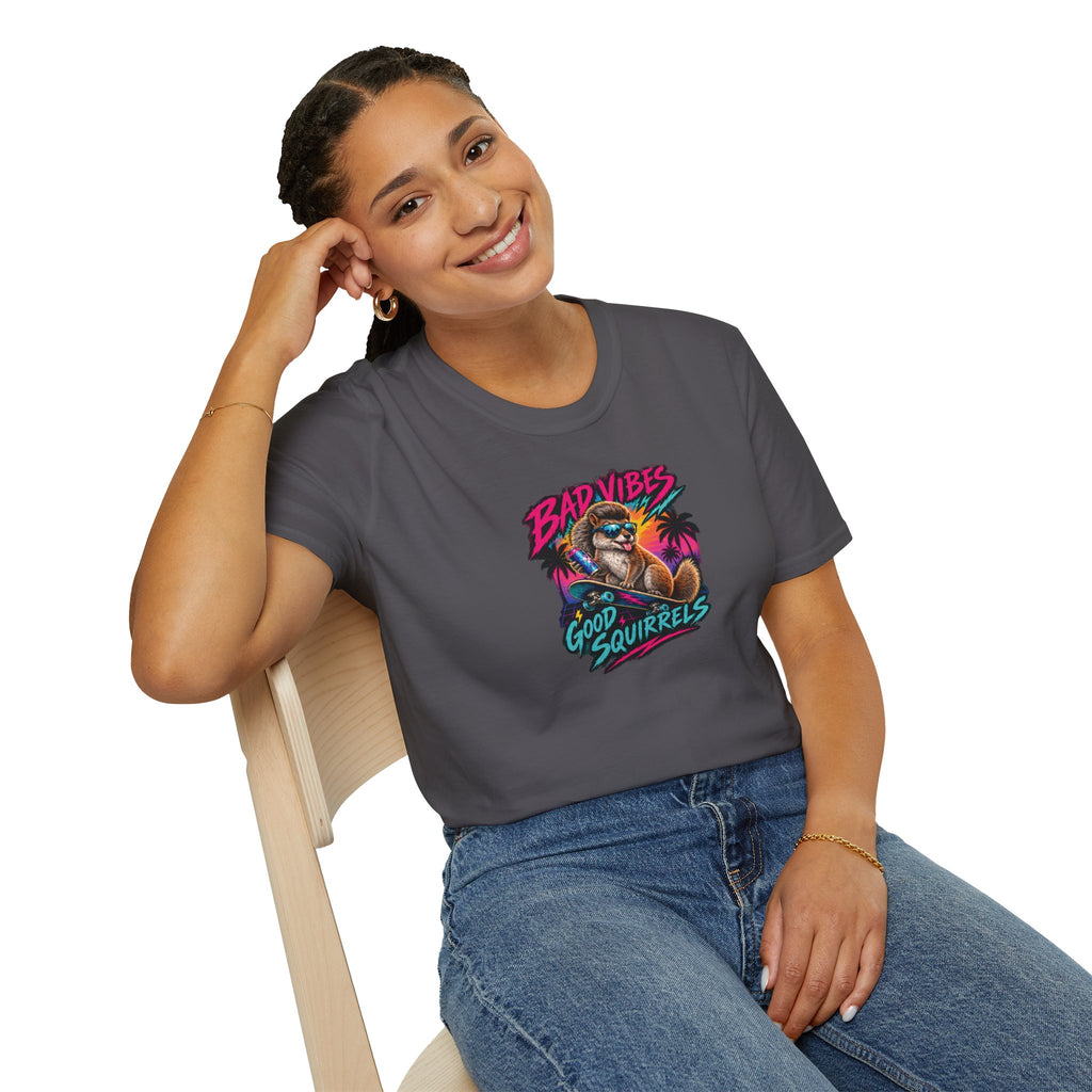 Bad Vibes Good Squirrels T-Shirt
