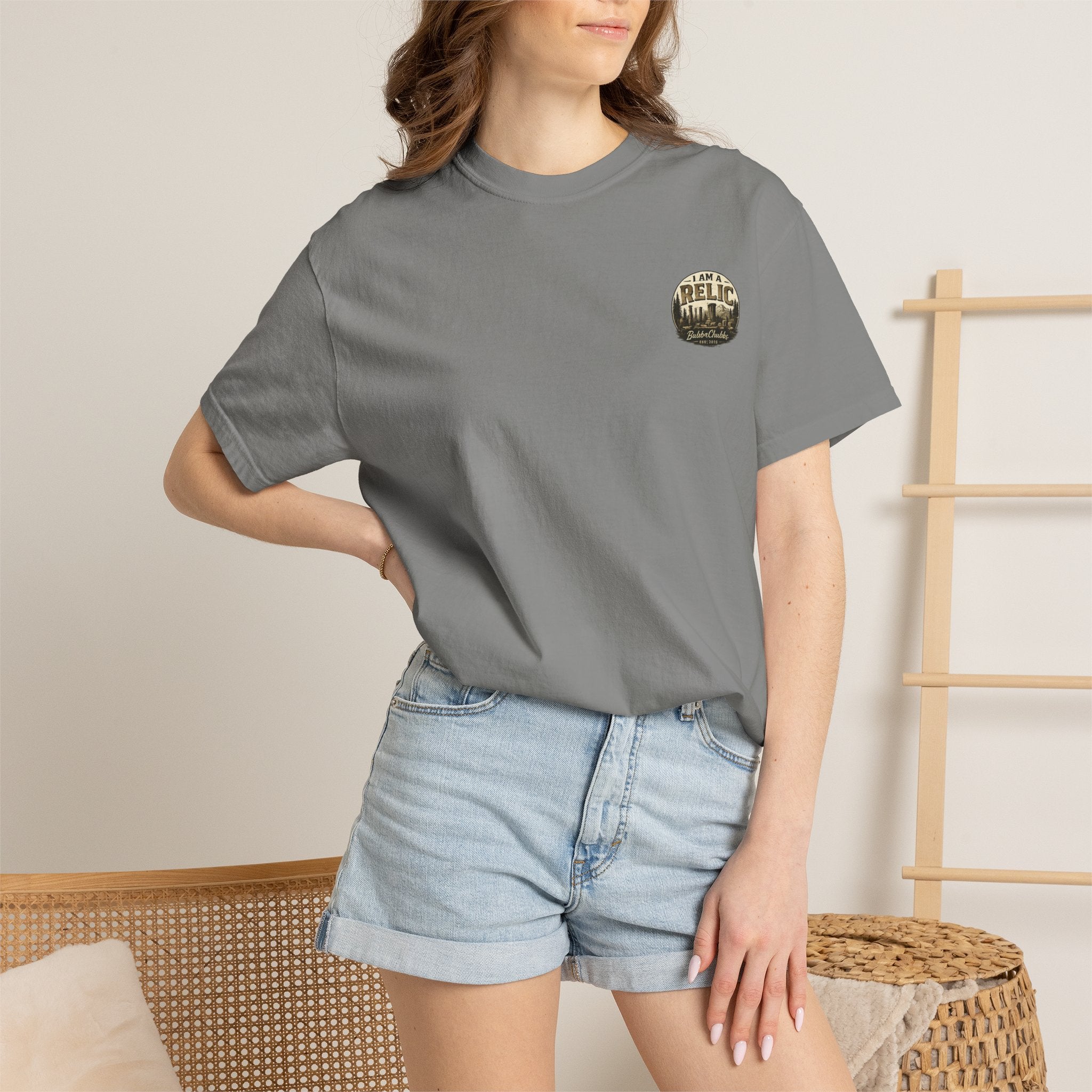 BubbaChubbs Minimal I am Relic Tee - BubbaChubbs Brand