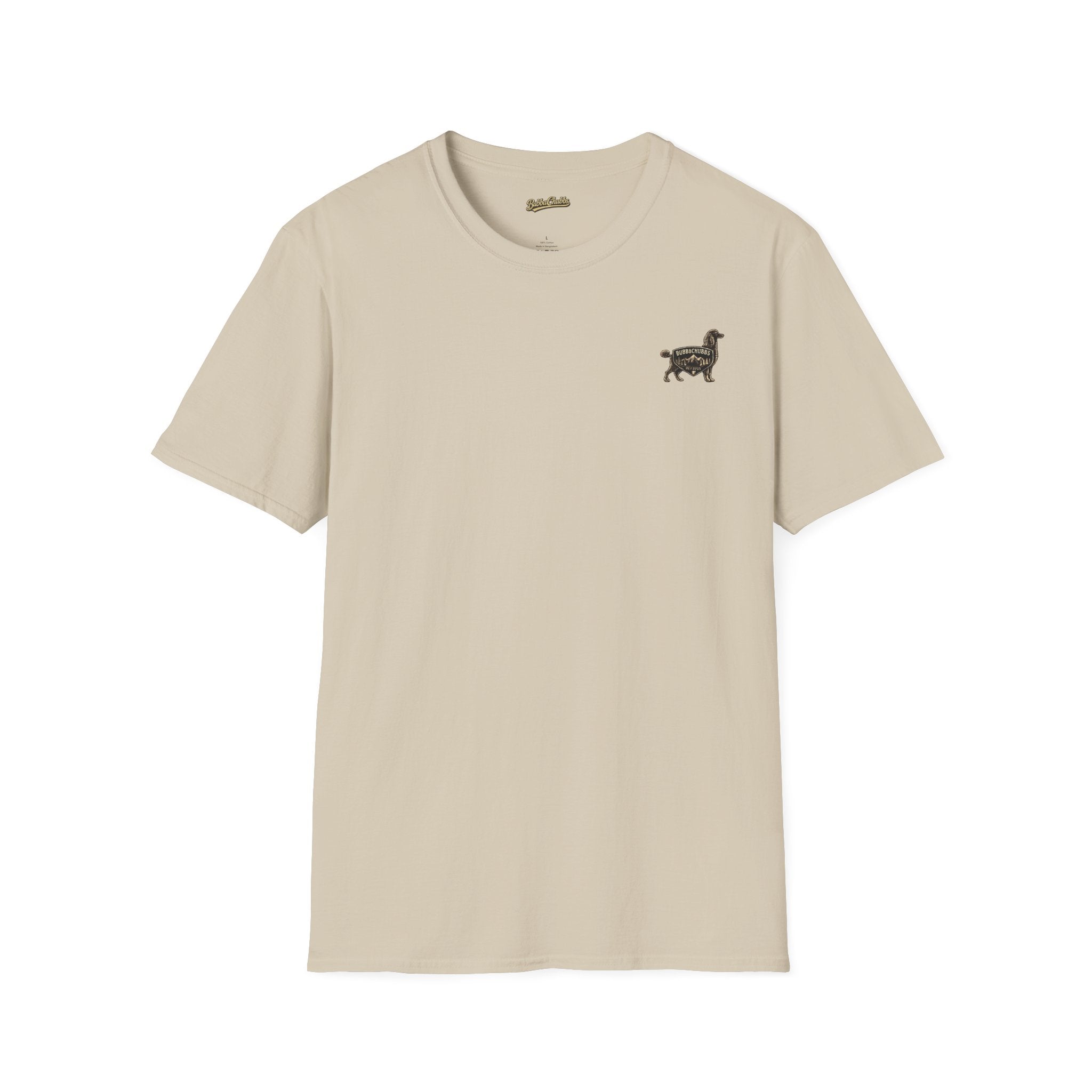 BubbaChubbs Himself Chest Logo Short-Sleeve Tee - BubbaChubbs Brand