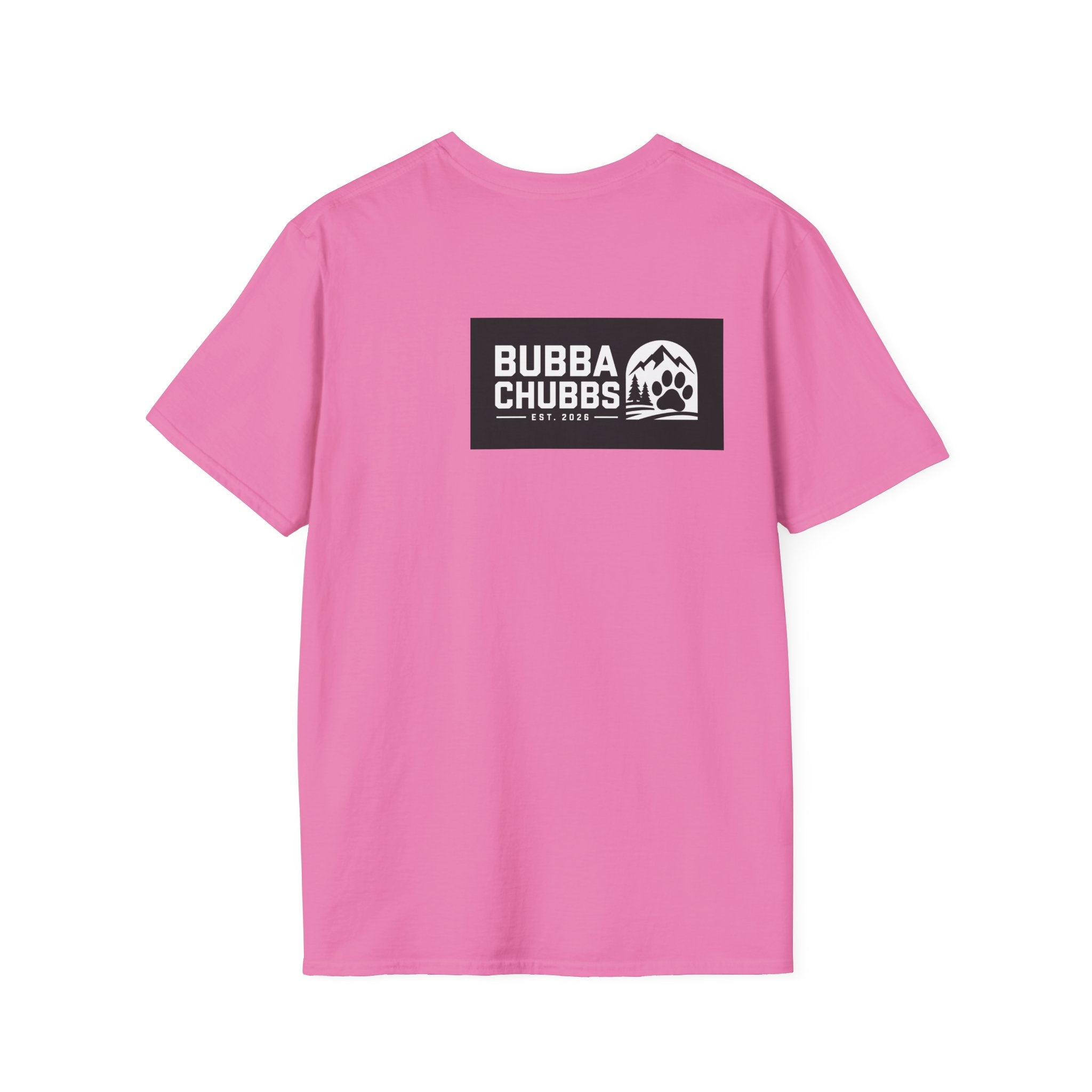 BubbaChubbs Updated Modern Back Large Logo Short-Sleeve Tee - BubbaChubbs Brand